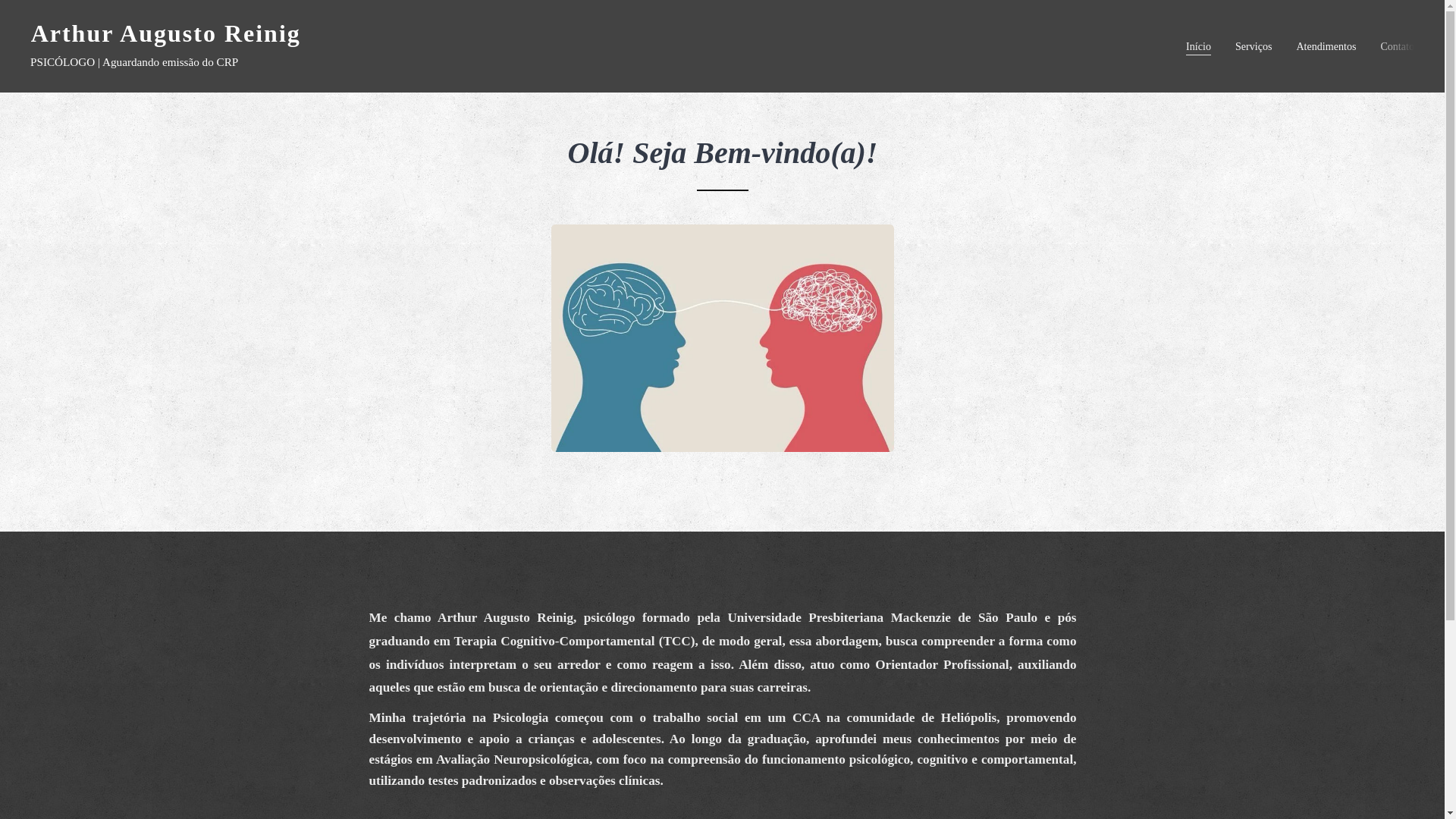 website screenshot of https://arthuraugustoreinig-psi.com.br/