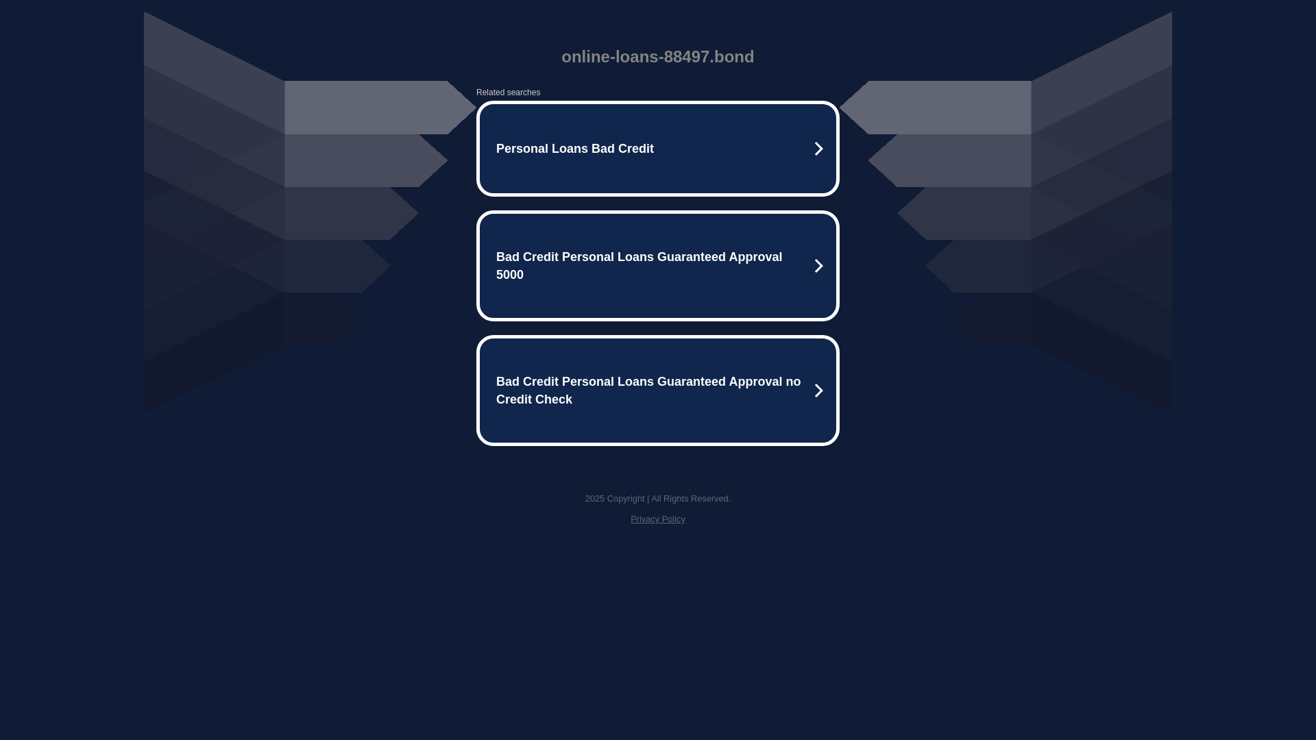 website screenshot of https://online-loans-88497.bond/