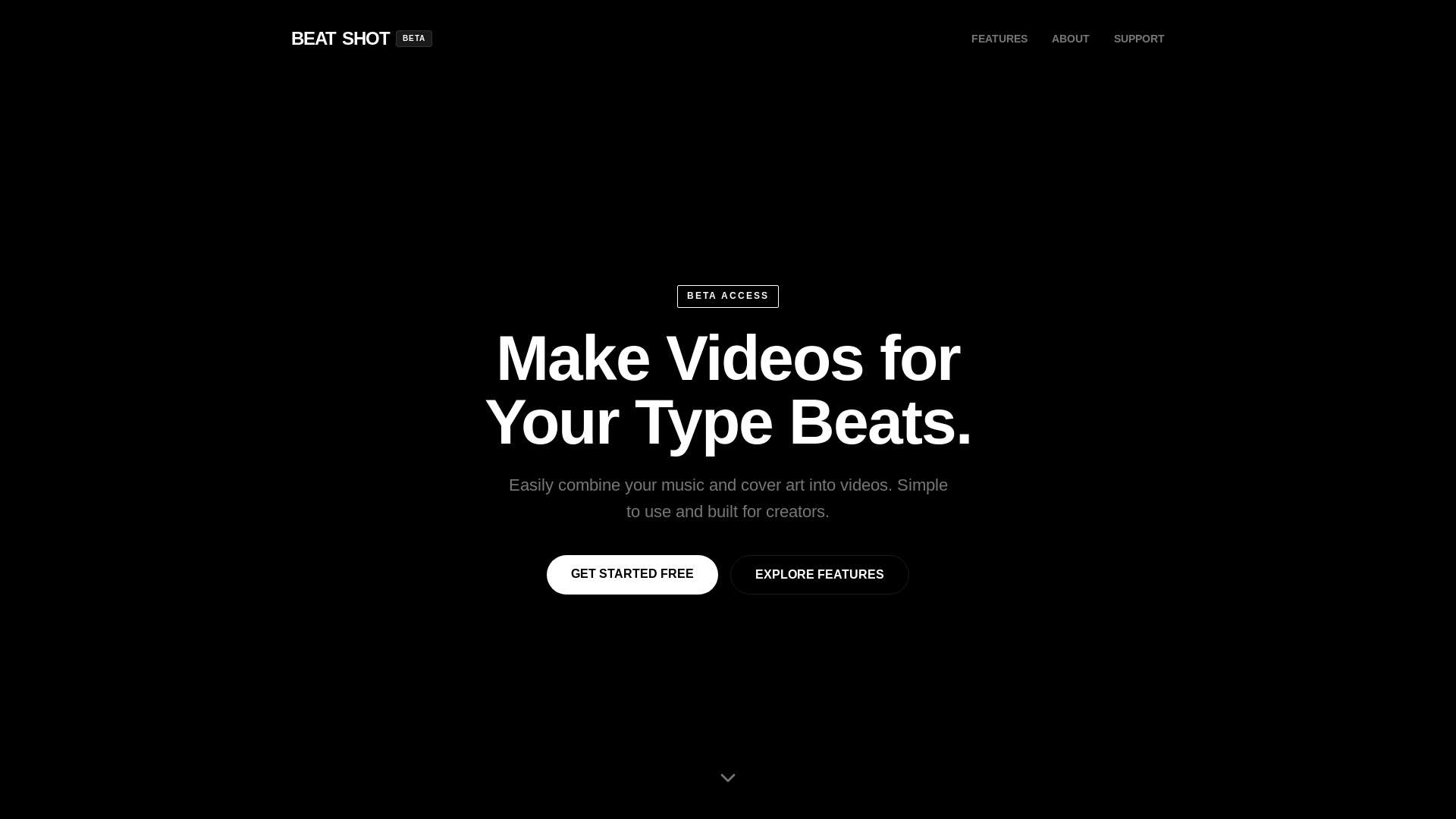 website screenshot of https://beatshot.pages.dev/