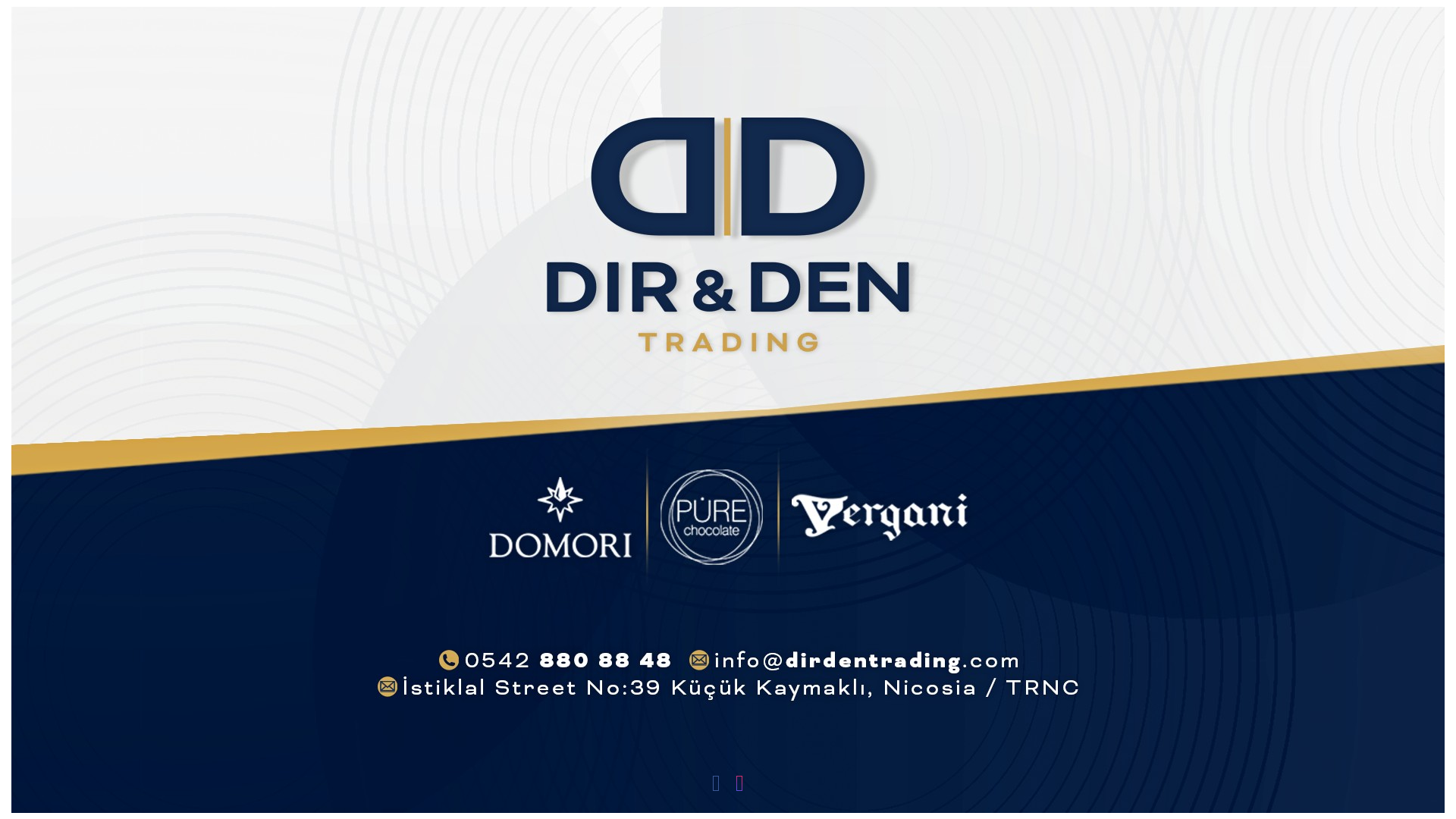 website screenshot of https://dirdentrading.com