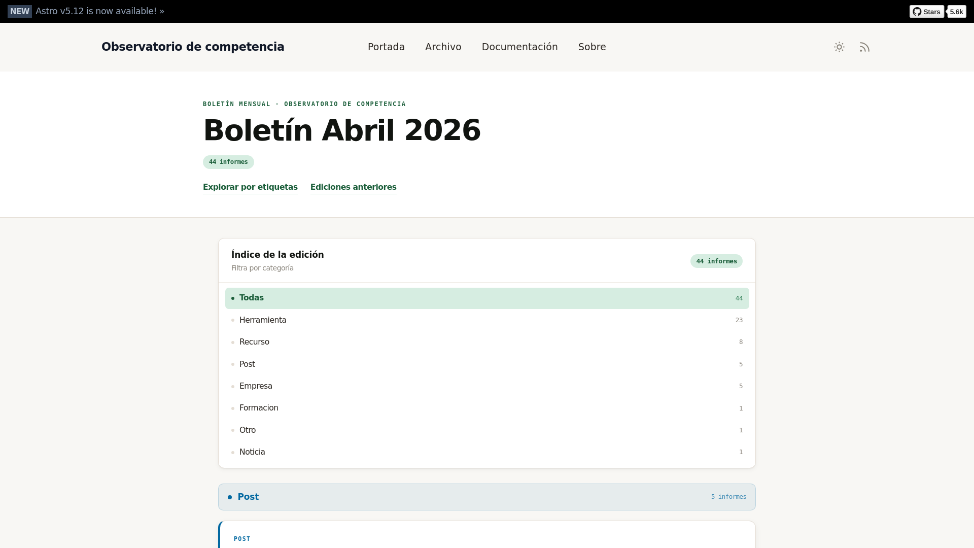 website screenshot of https://observatorio-competencia.pages.dev/