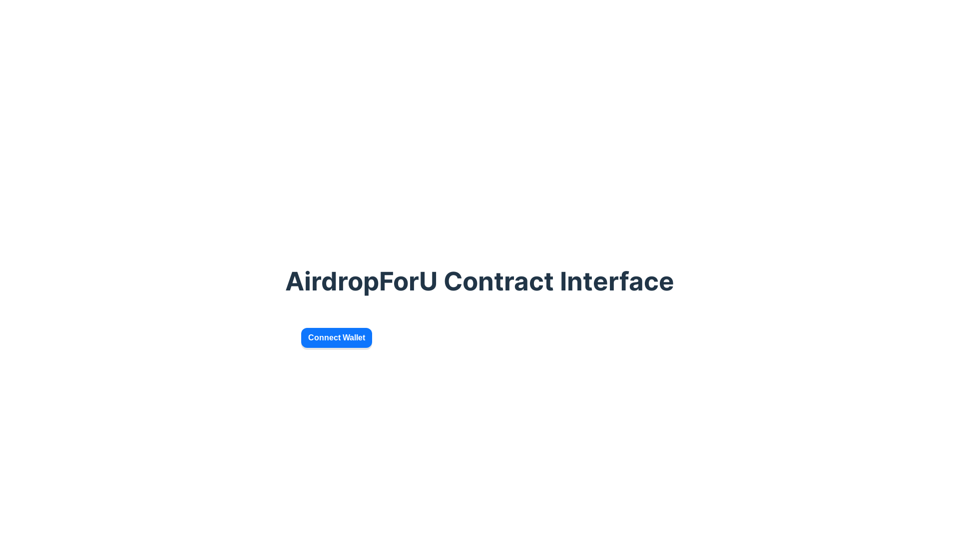 website screenshot of https://foru-airdrop-test.pages.dev/