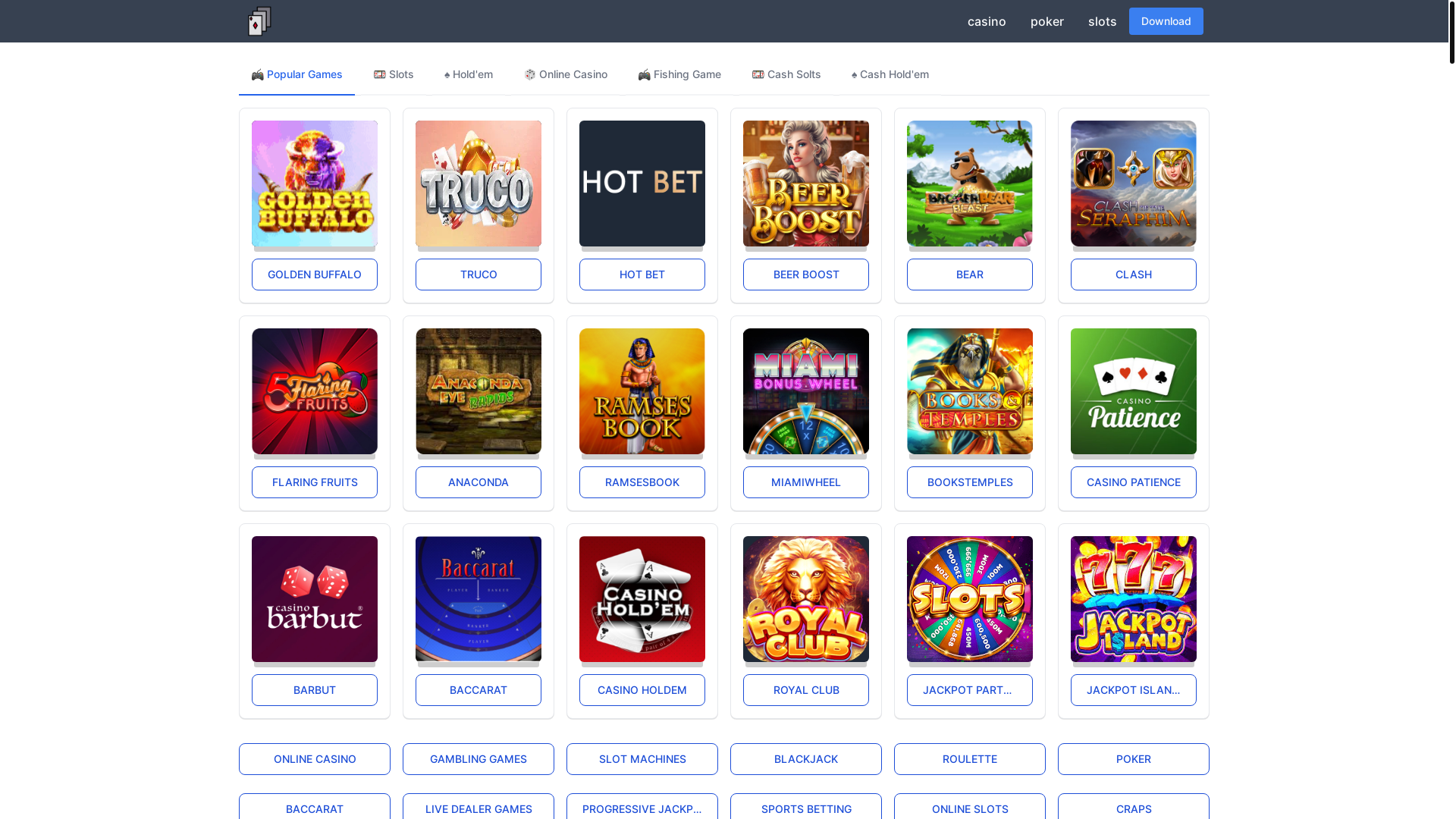 website screenshot of https://casinoj8-com.pages.dev/