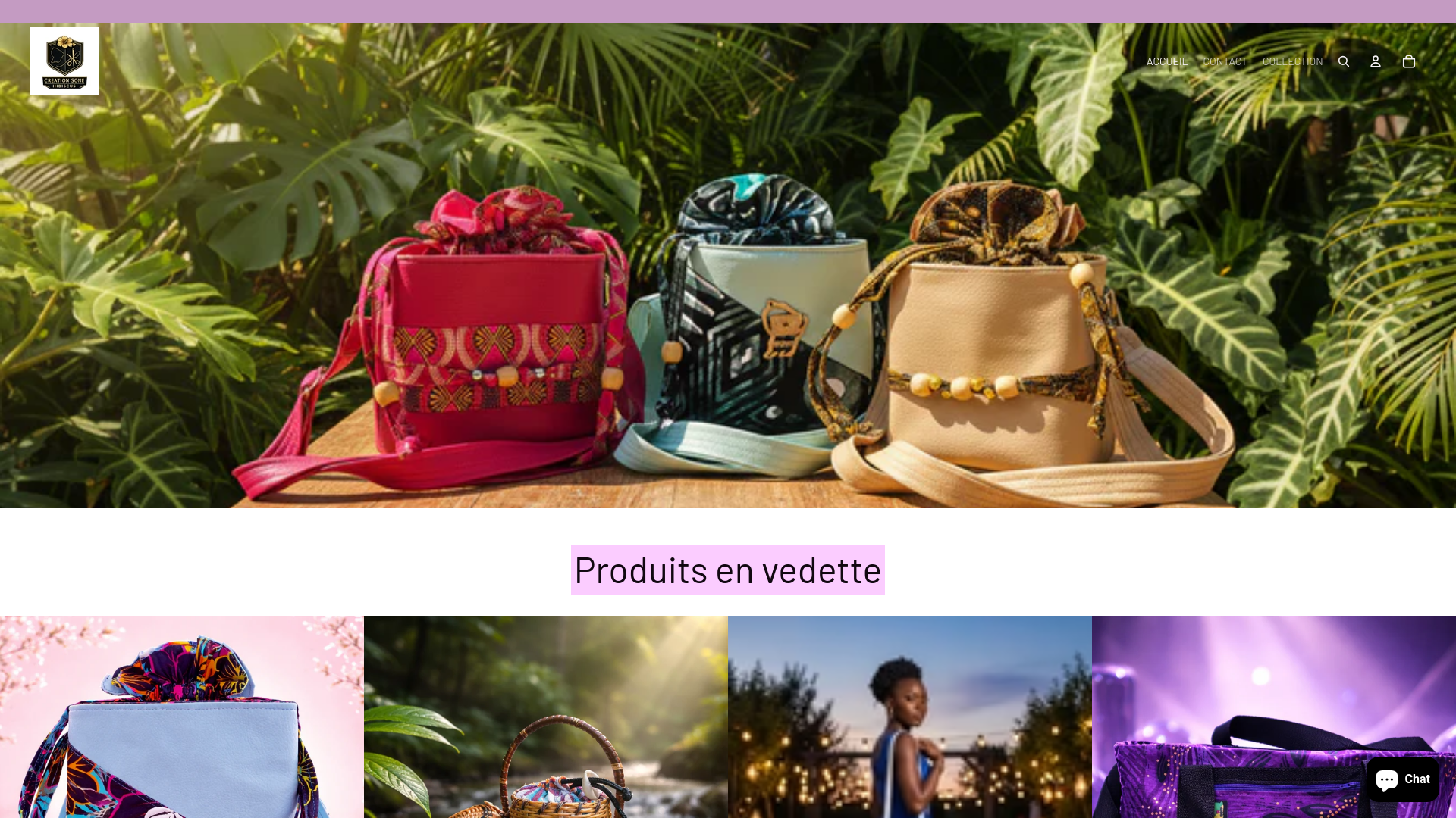 website screenshot of https://sh973-creation.com/