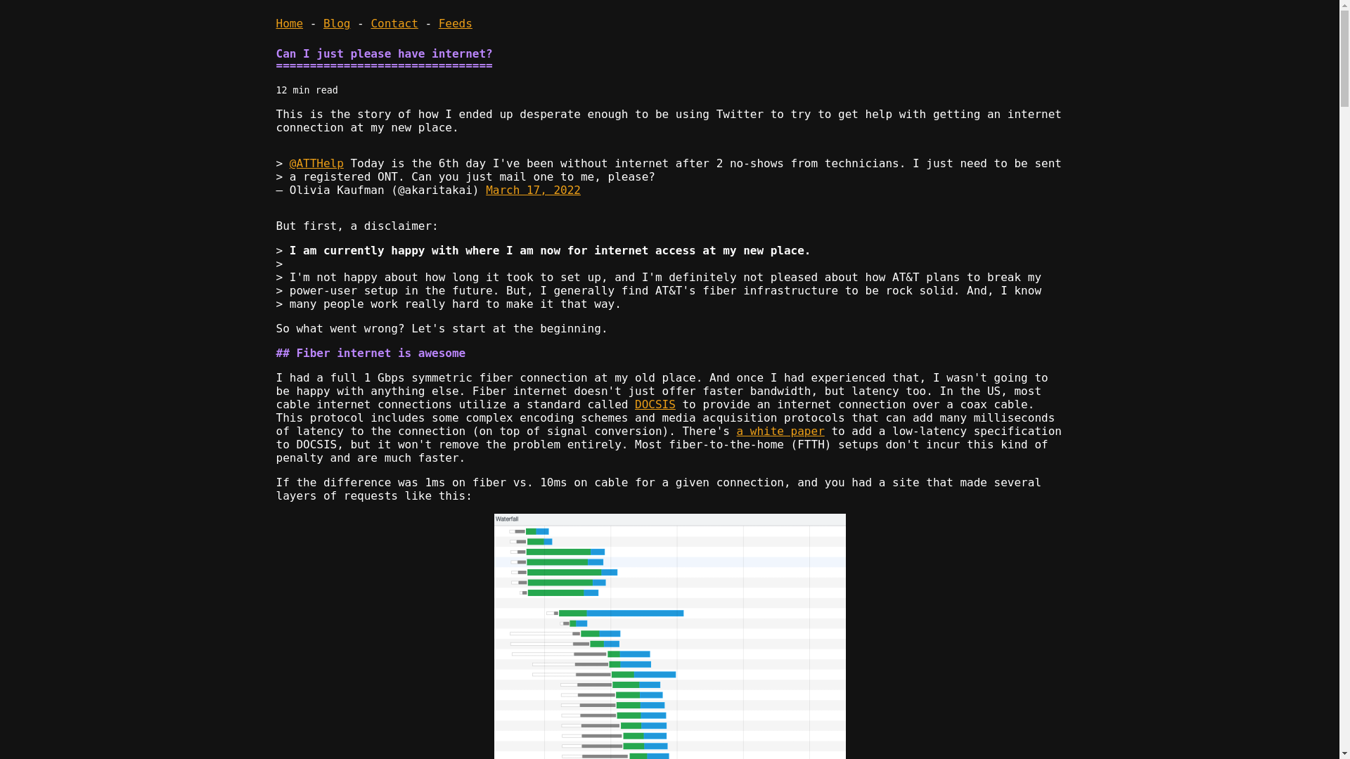 website screenshot of https://akaritakai.net/blog/please-give-me-internet/