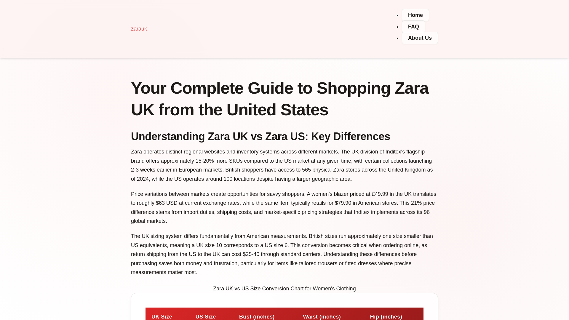 website screenshot of https://zarauk-xyz.pages.dev/