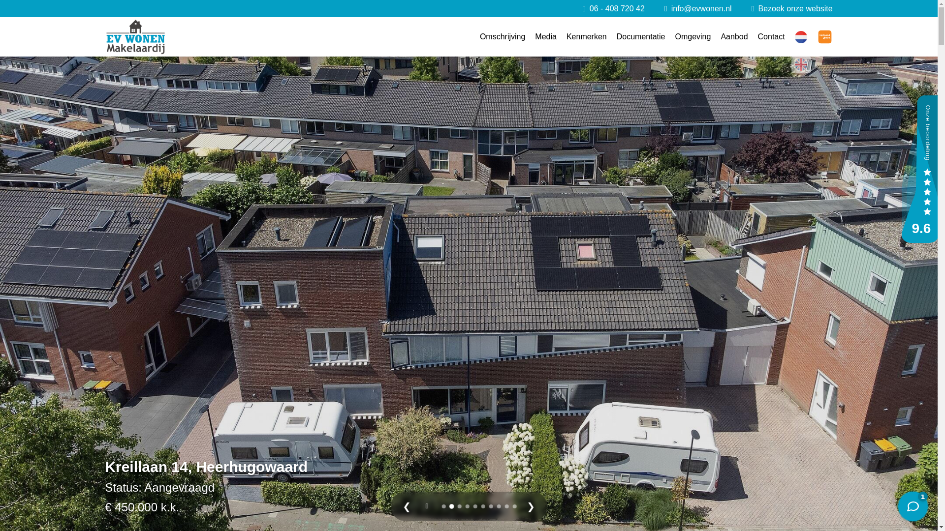 website screenshot of https://kreillaan14.nl/