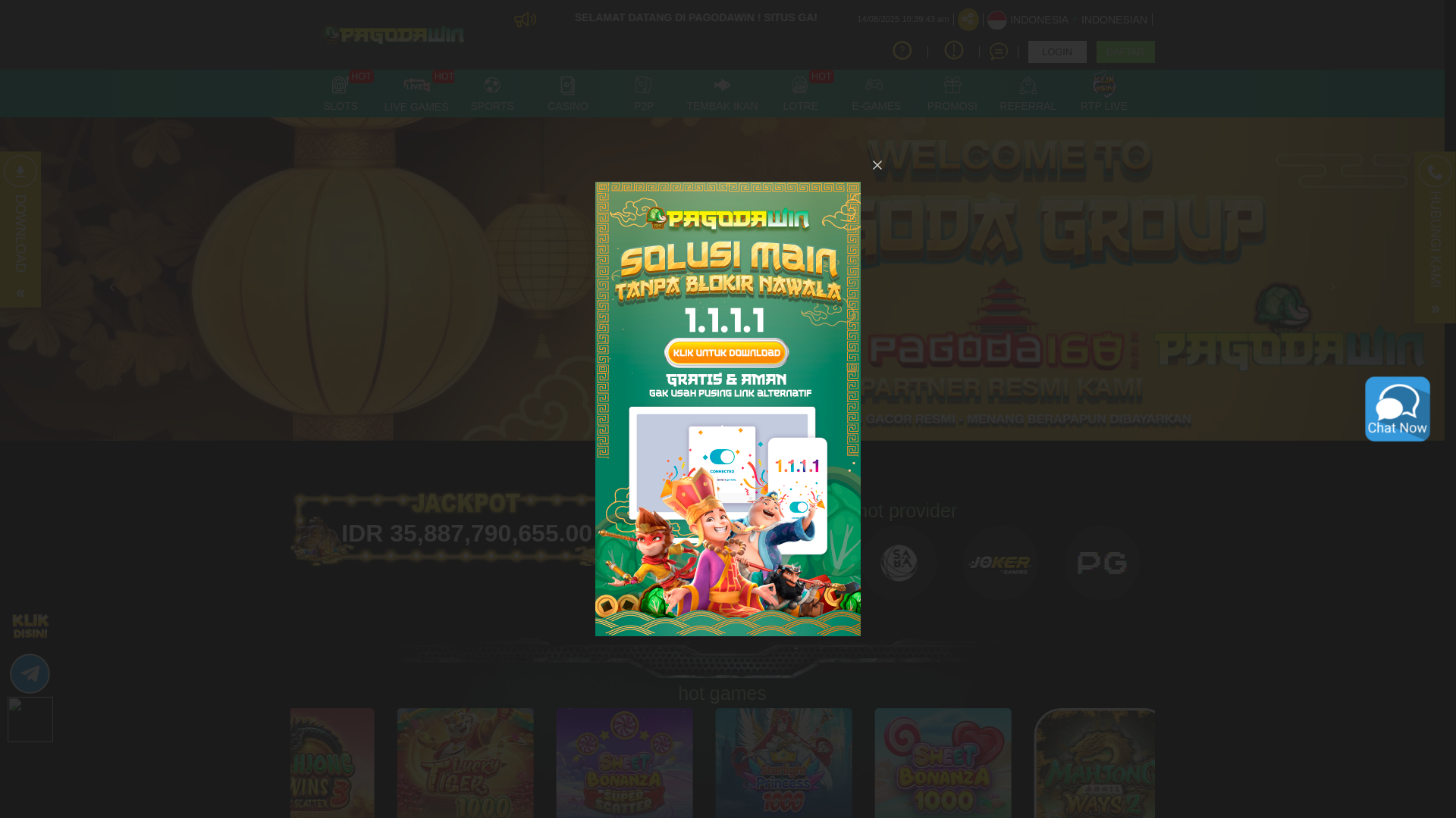 website screenshot of https://36pagodawin.casa/