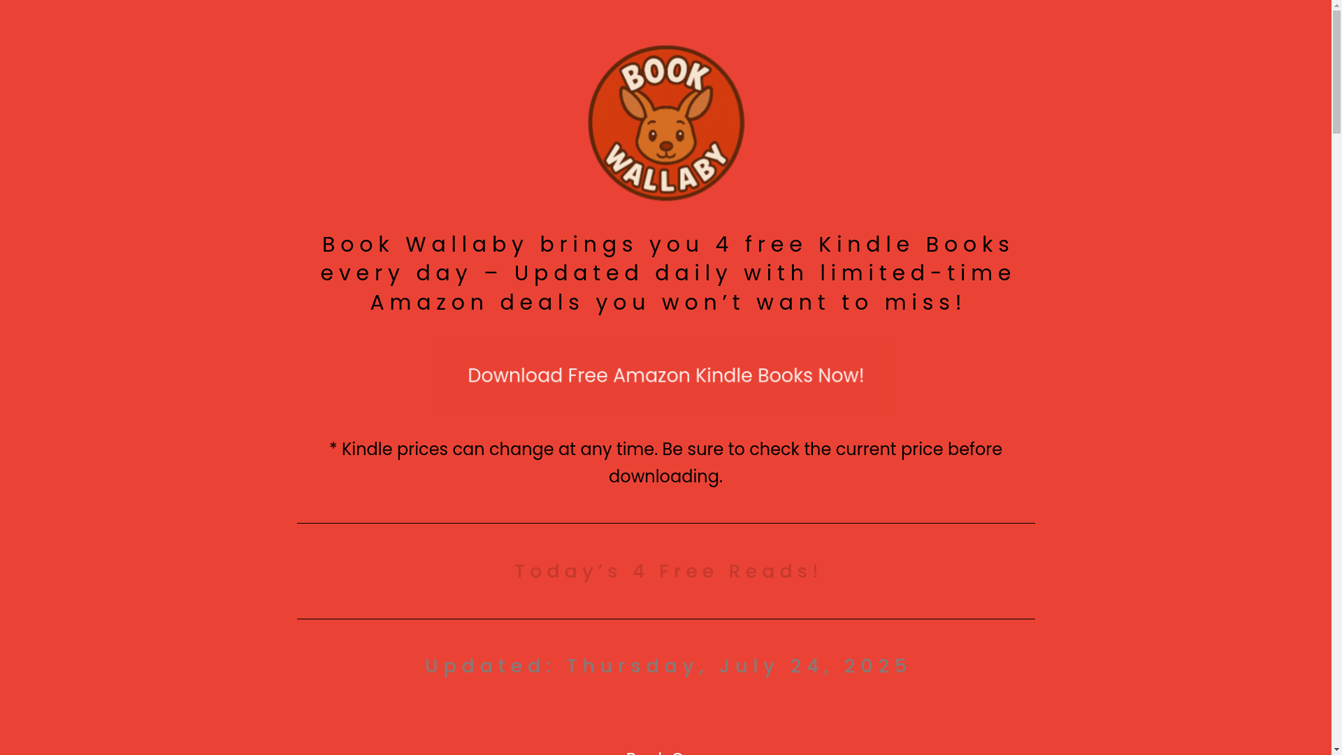 website screenshot of https://bookwallaby.com/