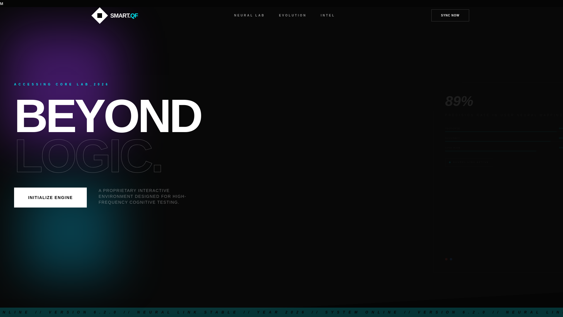 website screenshot of https://smart-quizflow.com/