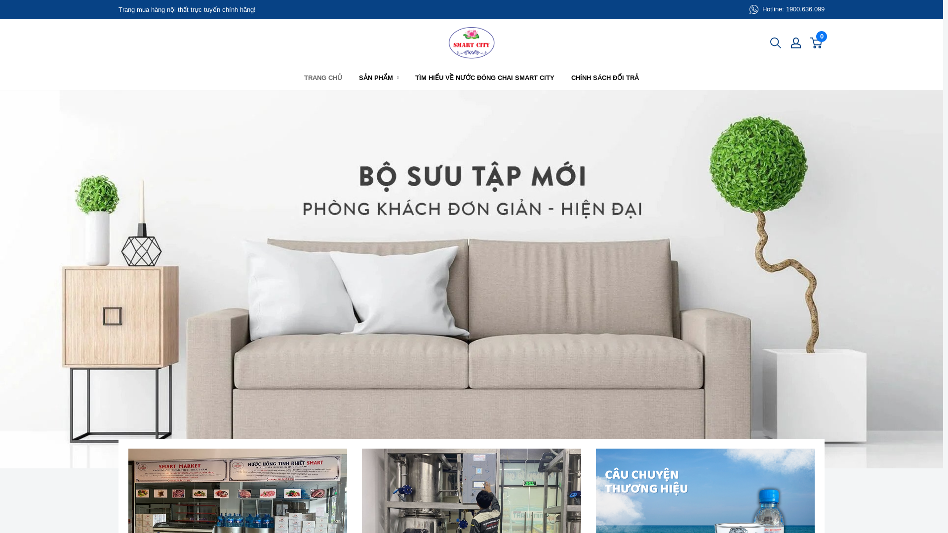 website screenshot of https://nuocdongchaismartcity.com/