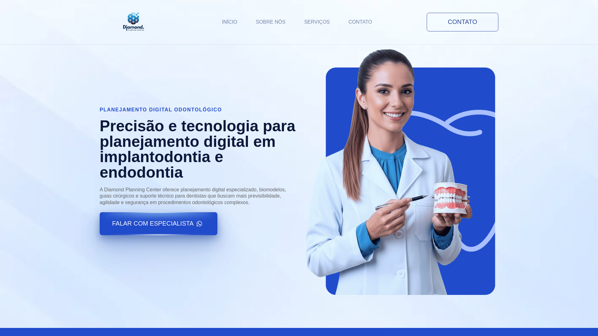 website screenshot of https://diamondplanningcenter.com.br