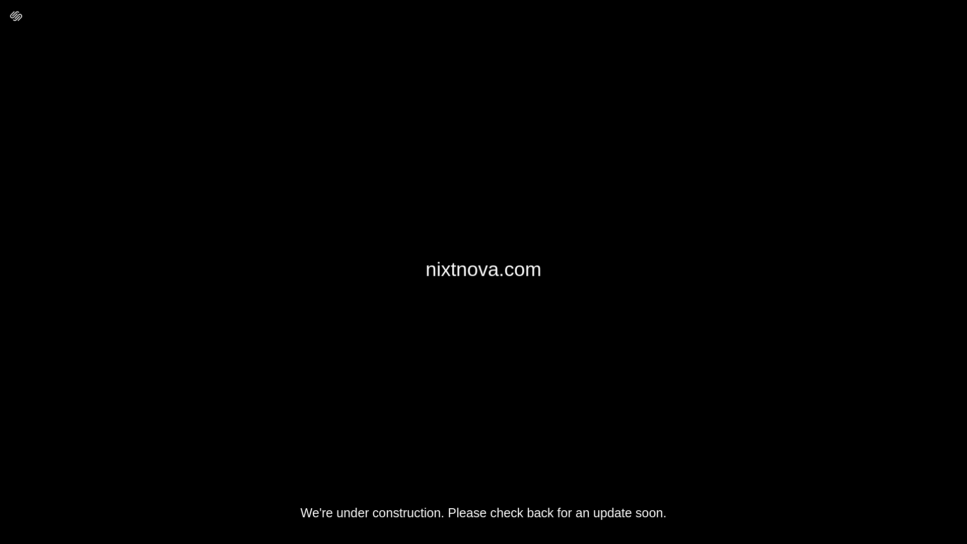 website screenshot of https://nixtnova.com/