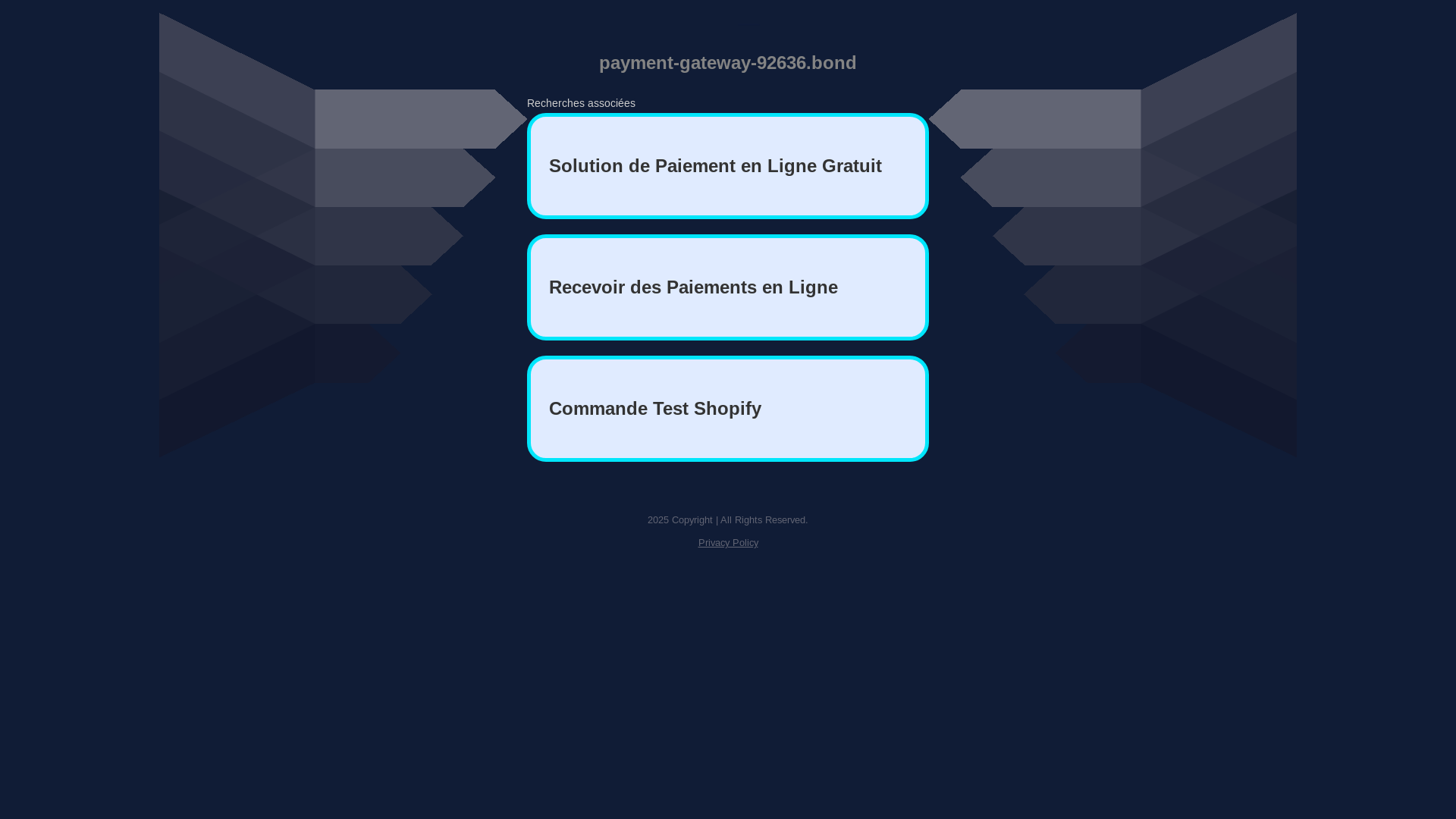 website screenshot of https://payment-gateway-92636.bond/