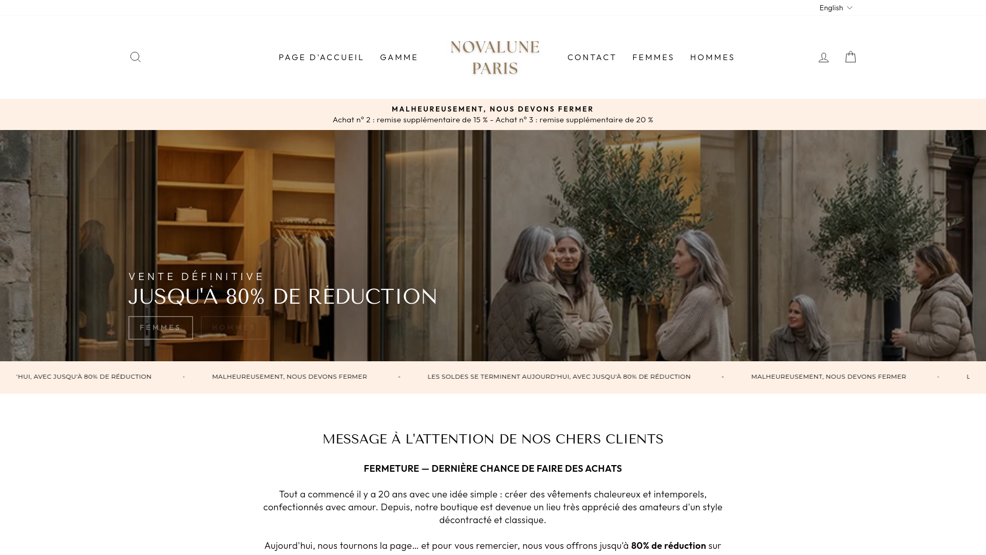 website screenshot of https://novaluneparis.com/