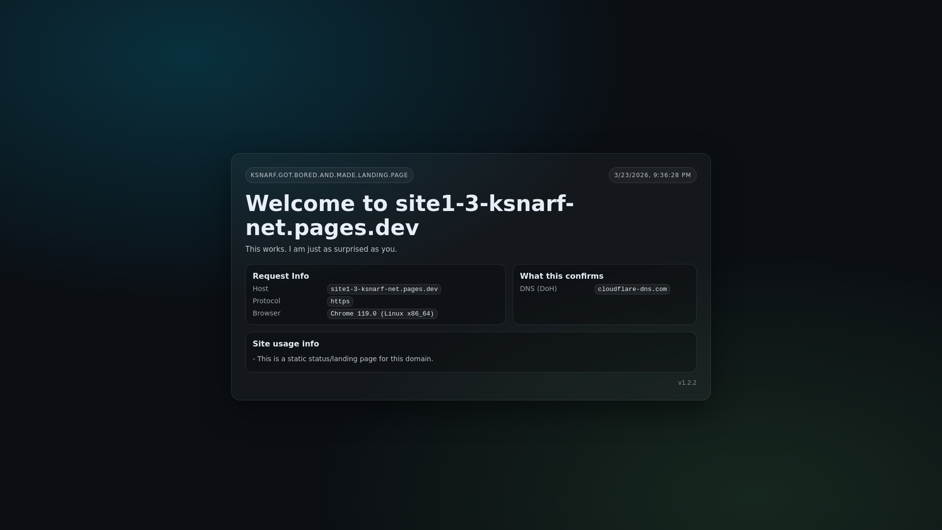 website screenshot of https://site1-3-ksnarf-net.pages.dev/