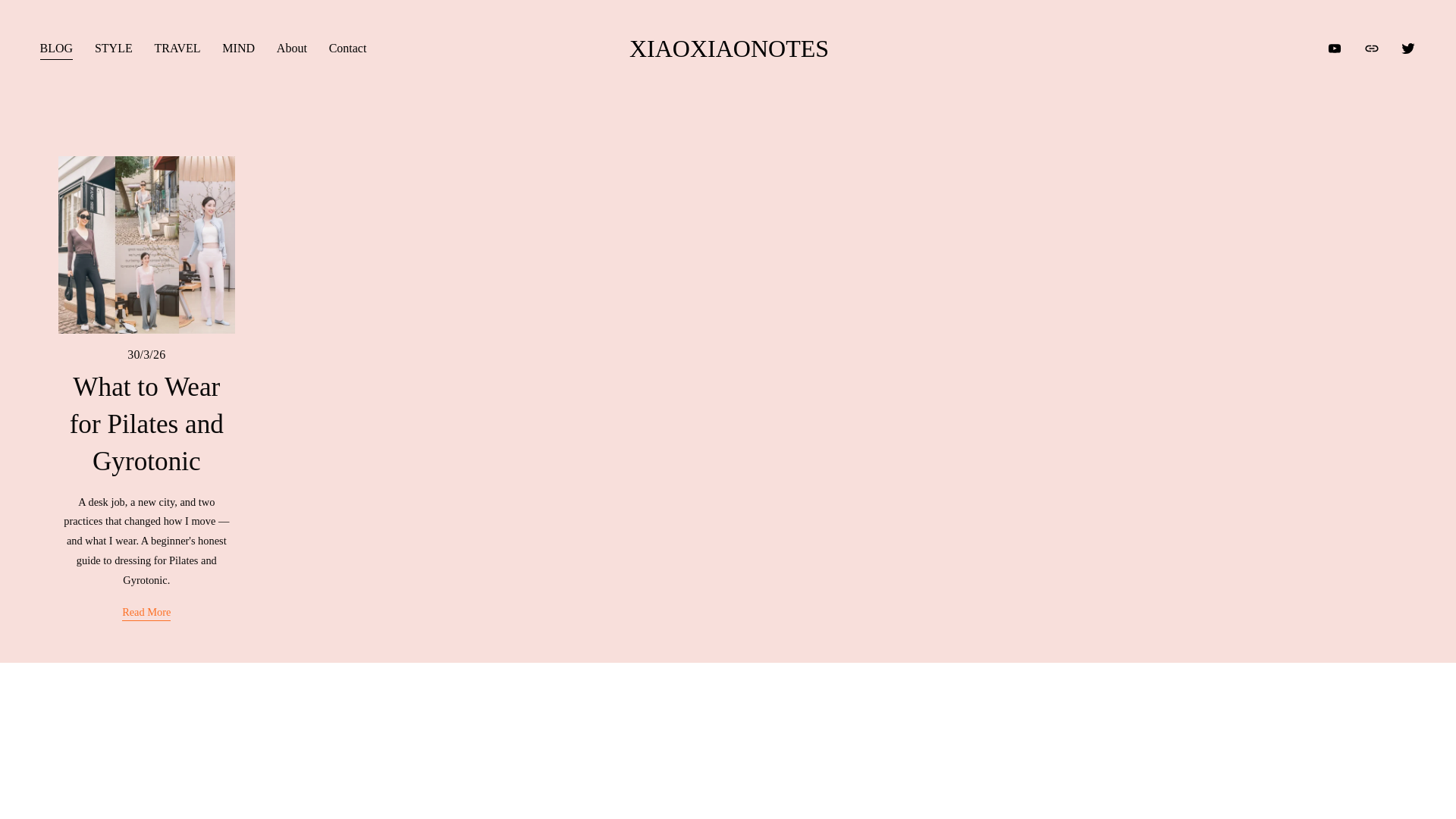 website screenshot of https://xiaoxiaonotes.com/