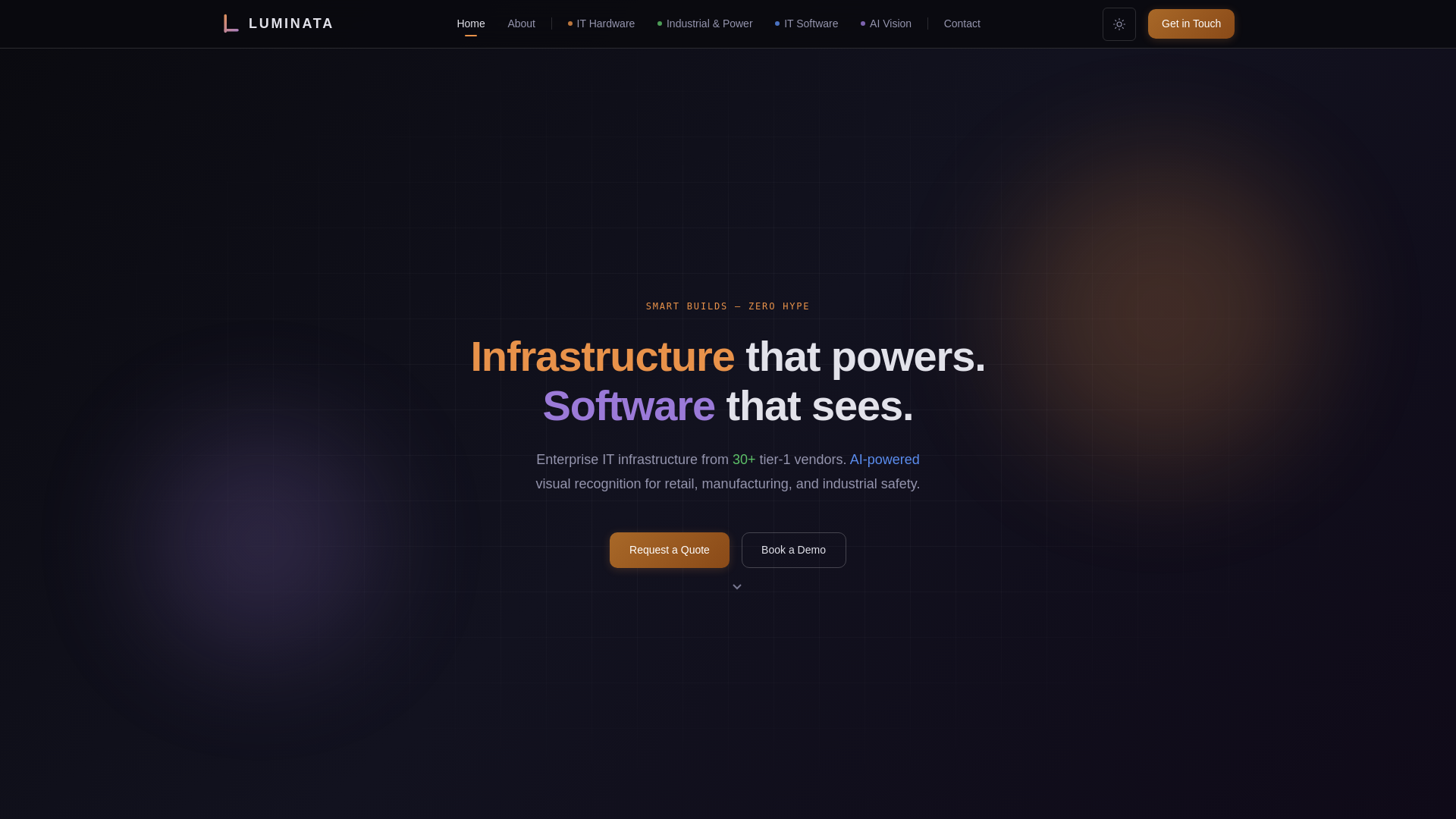 website screenshot of https://luminata-io.pages.dev/