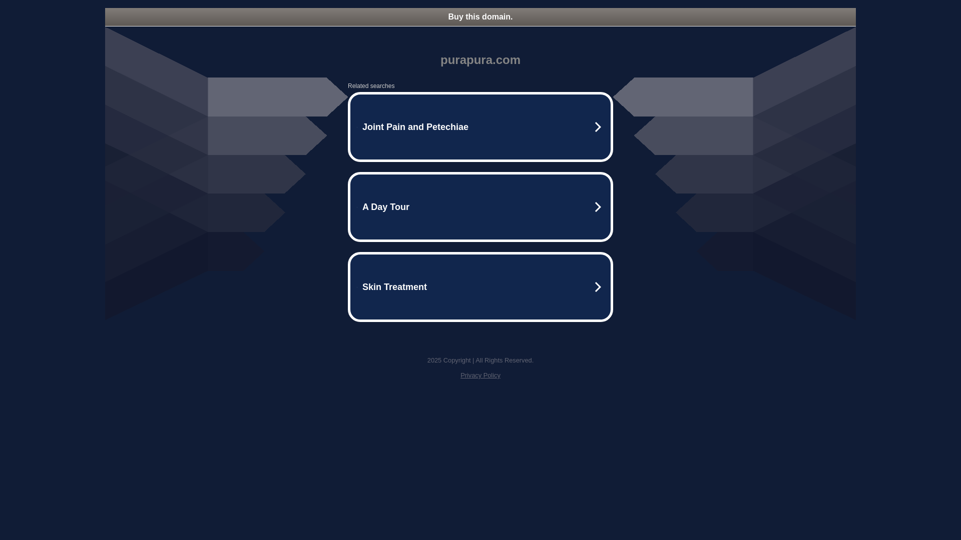 website screenshot of https://www.purapura.com