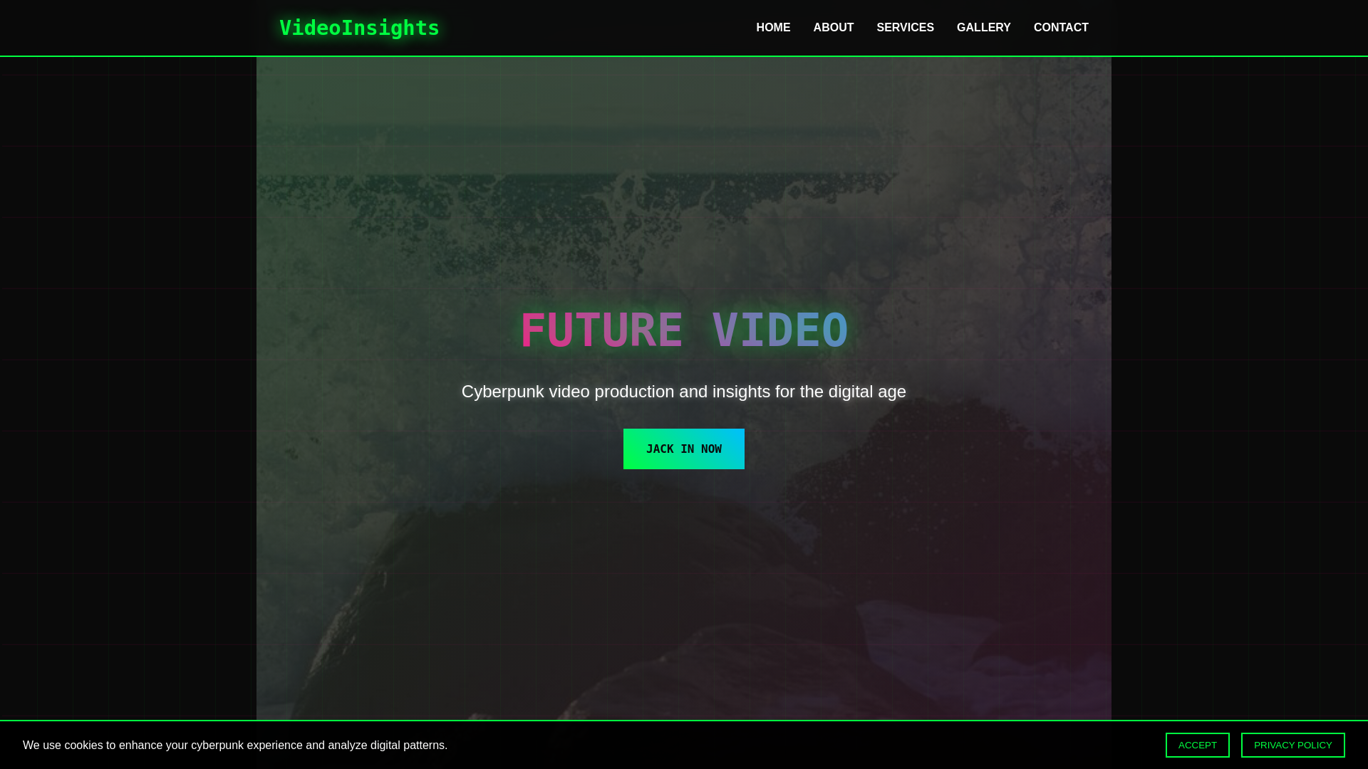 website screenshot of https://valuevideoinsights.click/