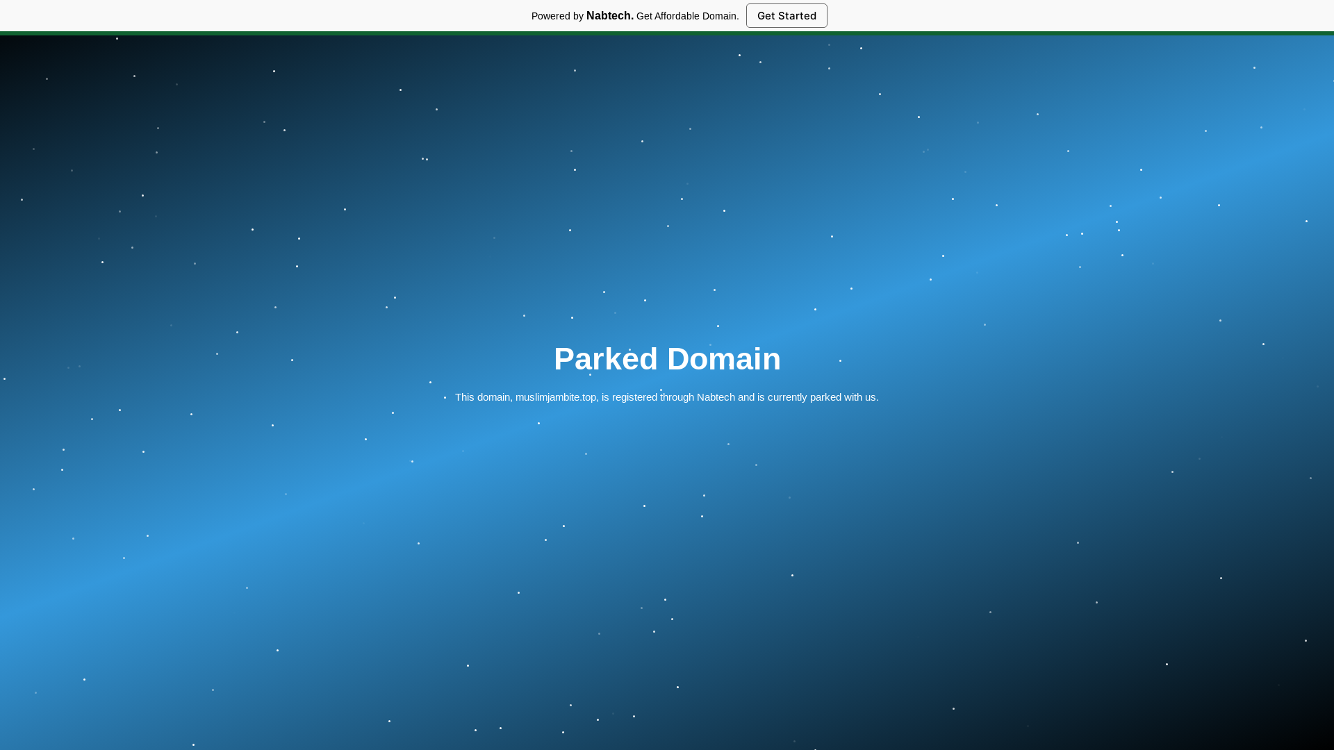 website screenshot of https://muslimjambite.top/