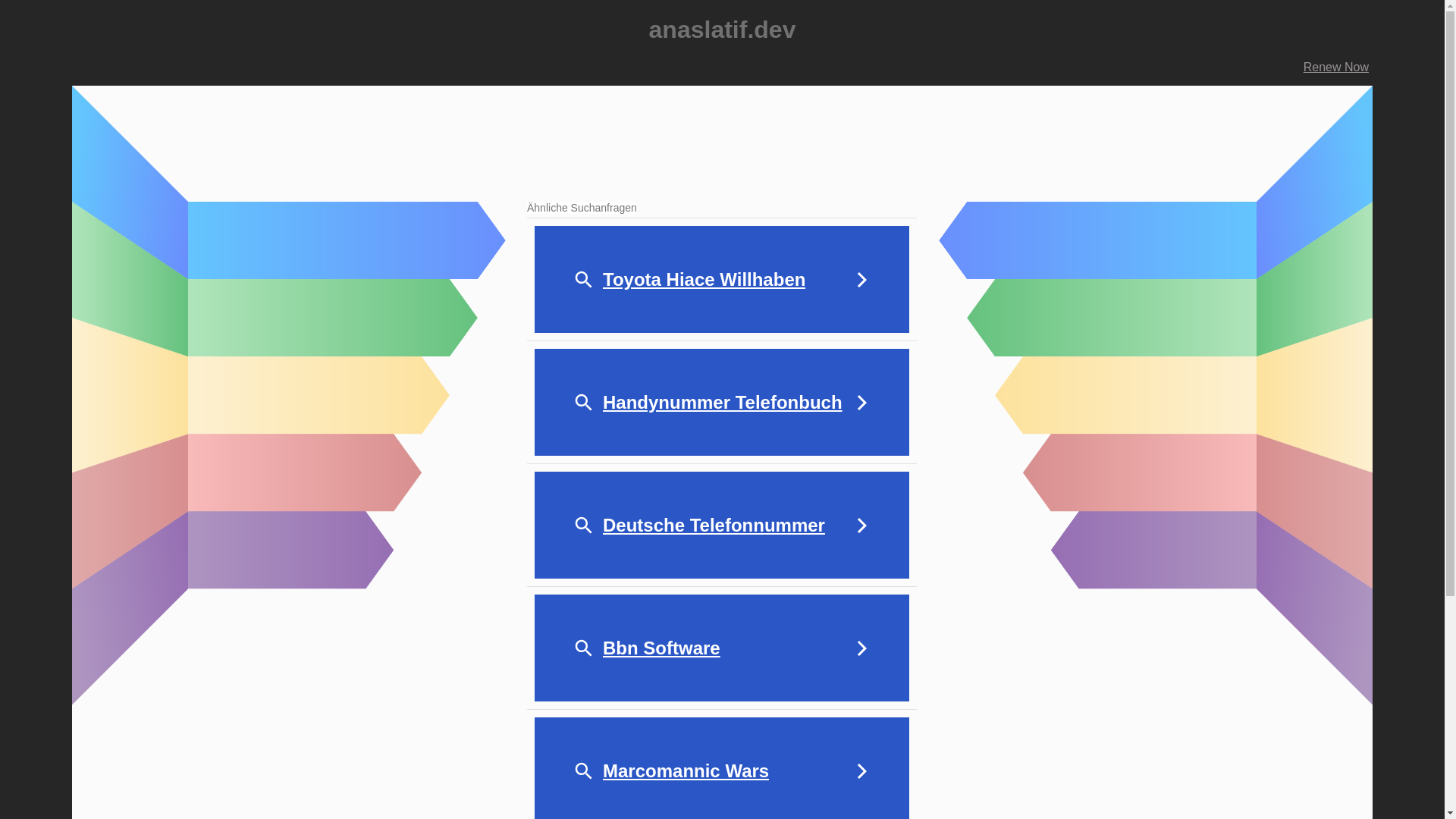 website screenshot of https://anaslatif.dev/