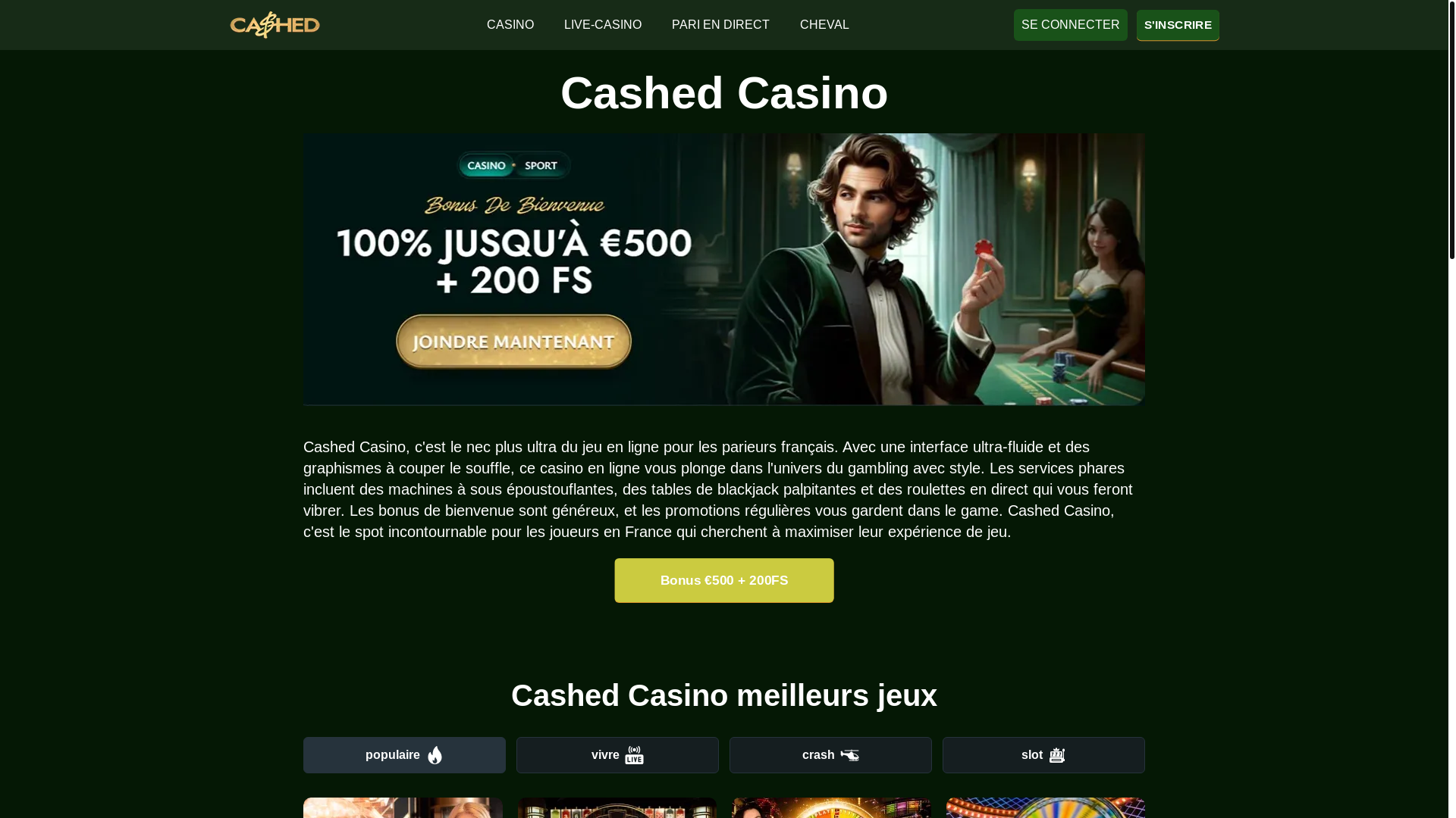 website screenshot of https://casinocashed-fr-2993.pages.dev/