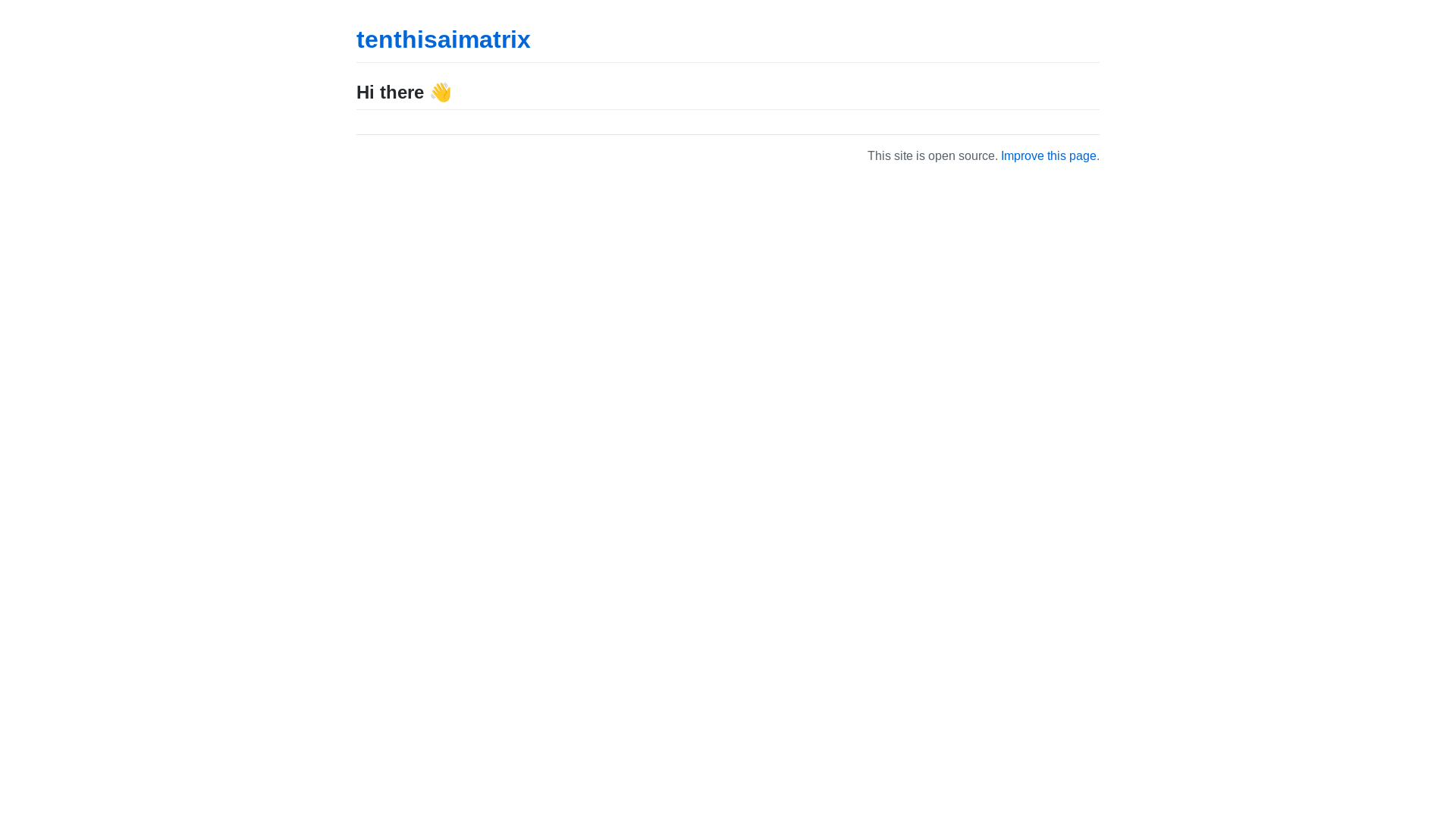 website screenshot of https://tenthisaimatrix.in/
