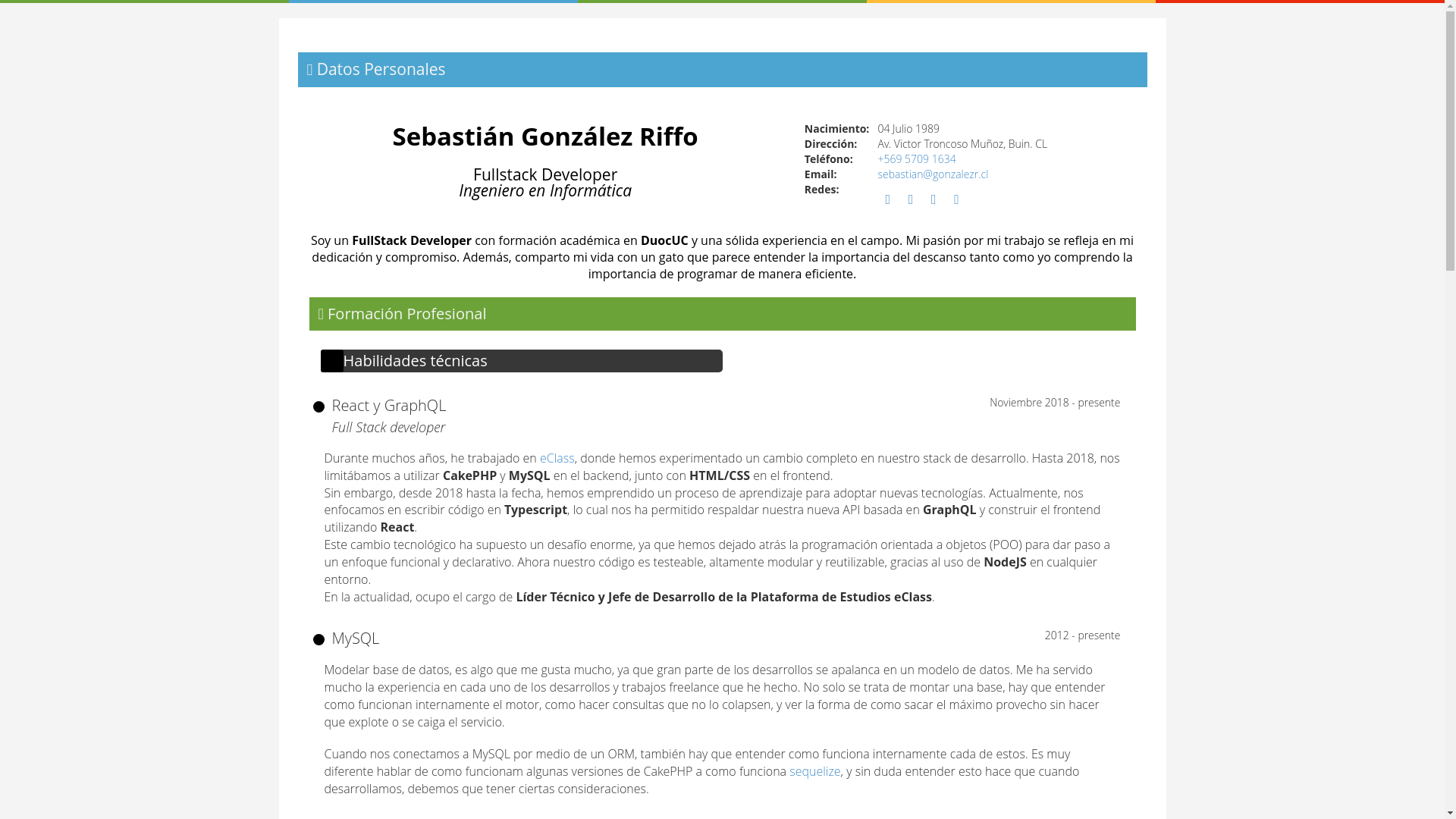 website screenshot of https://cv-seba.pages.dev/