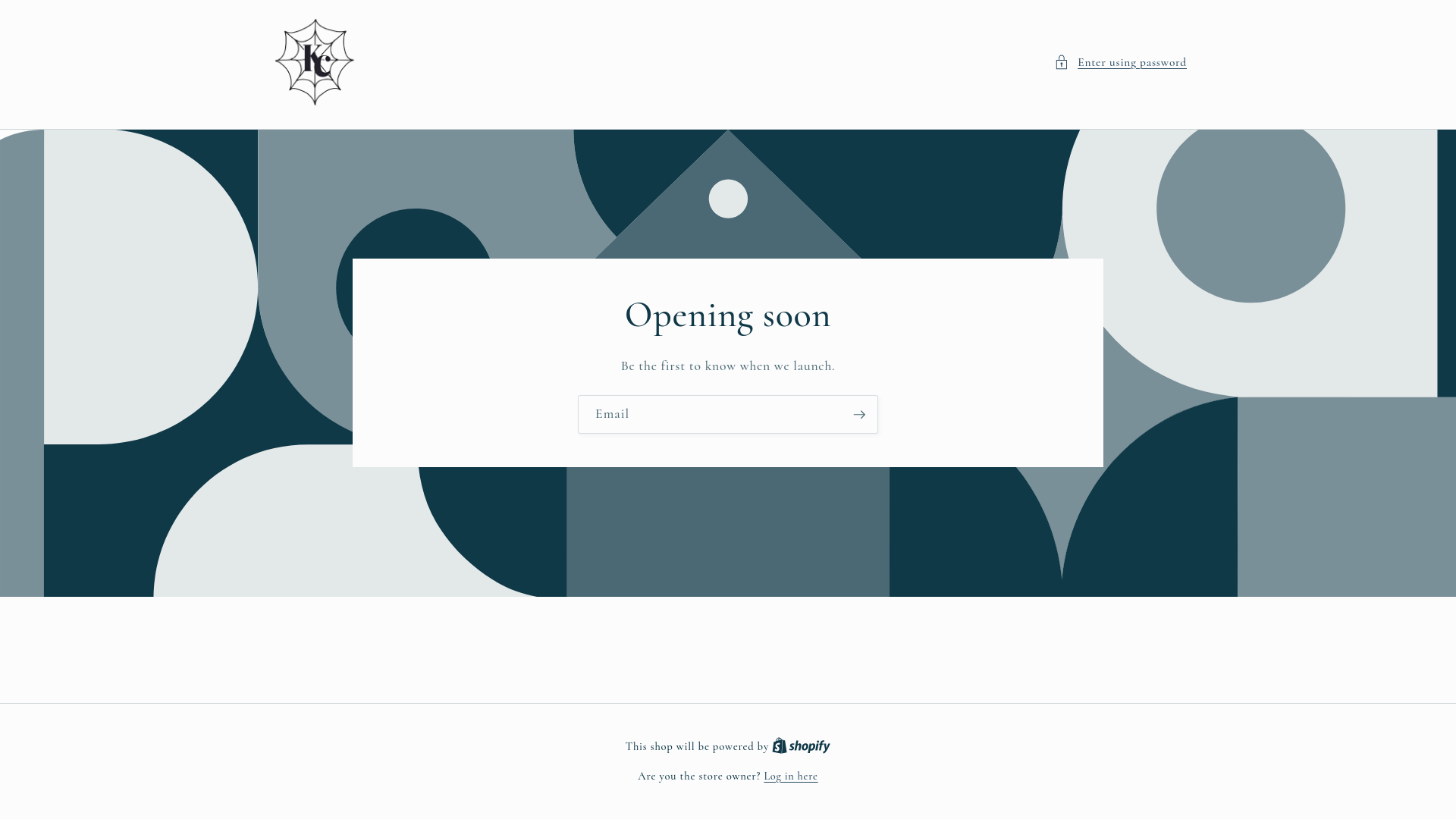 website screenshot of https://kadiescritters.com/
