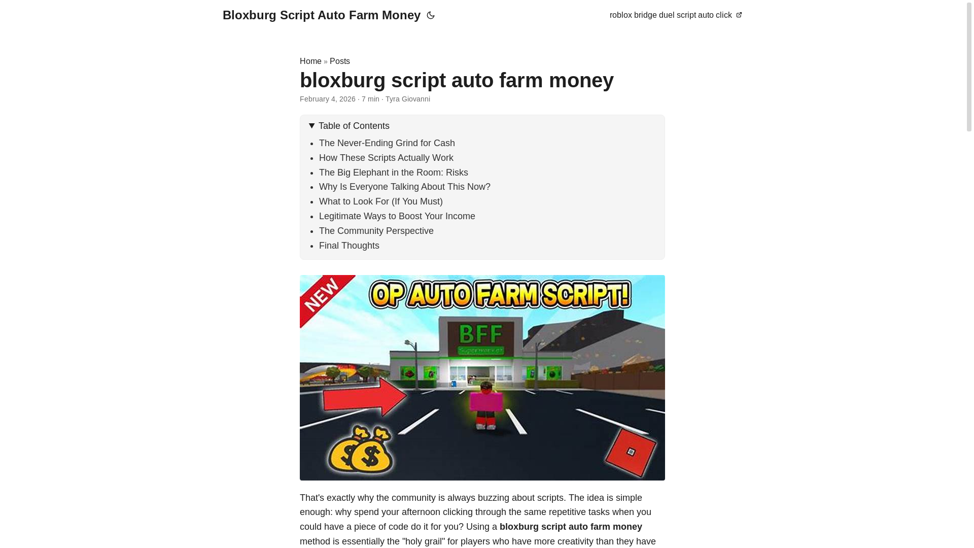 website screenshot of https://bloxburgscriptautofarmmoney.pages.dev/