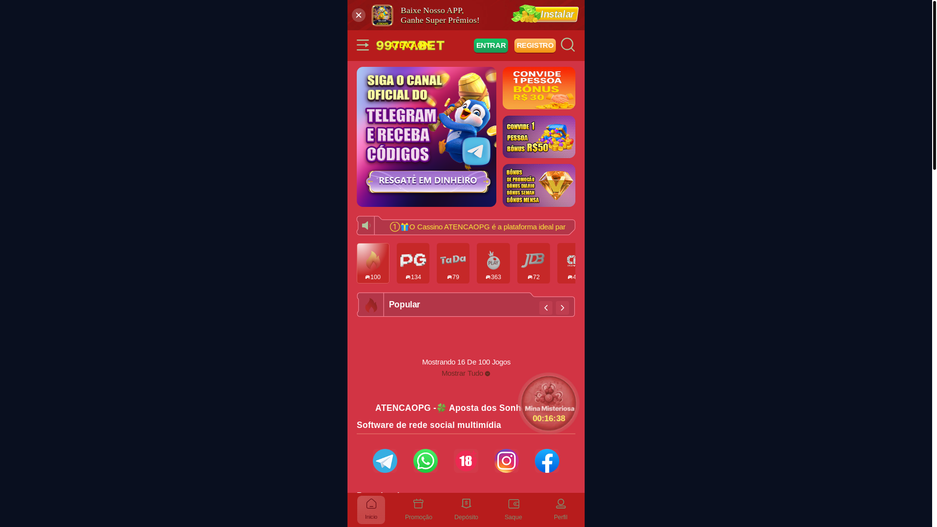 website screenshot of https://atencaopga.com/