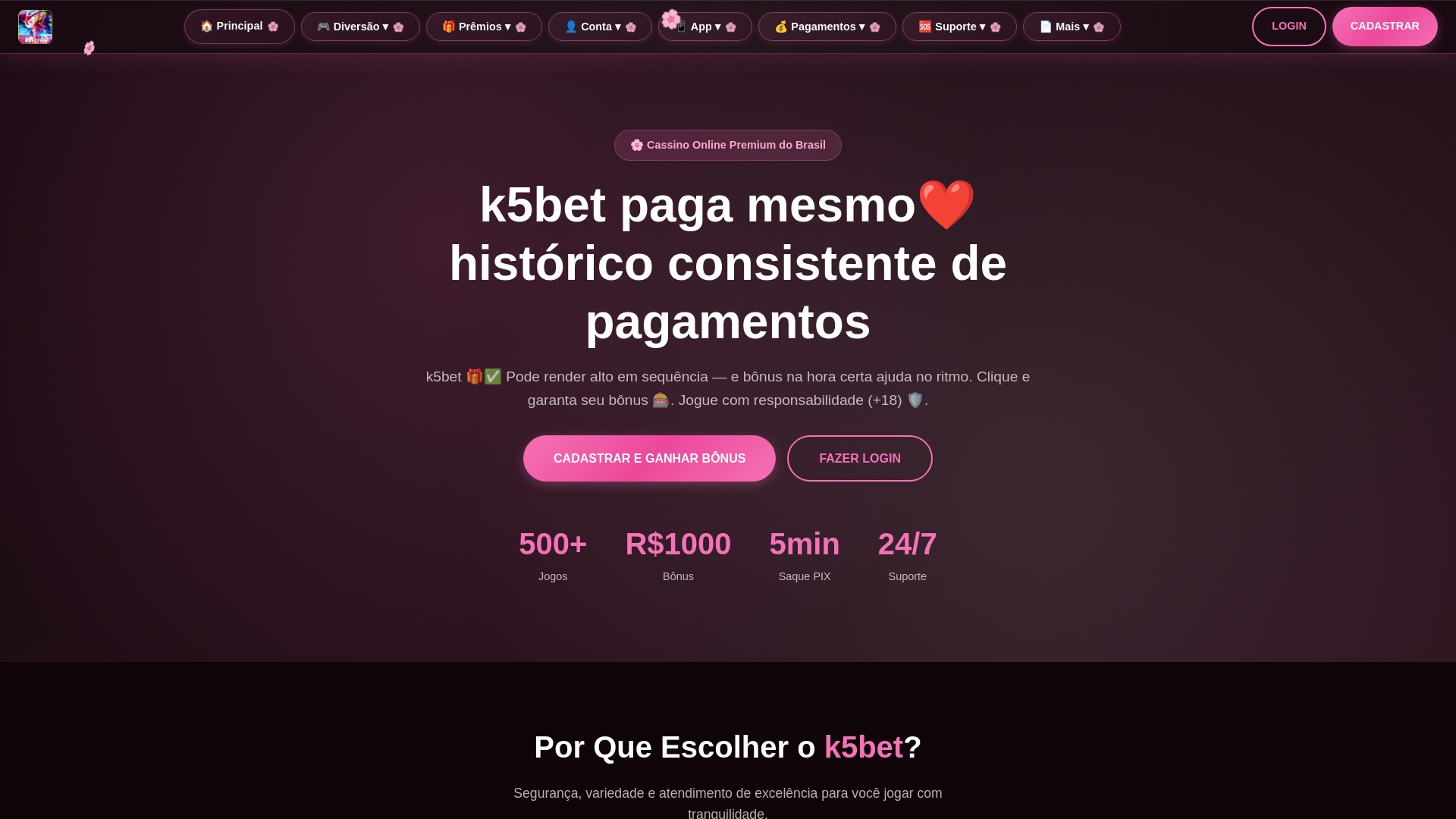 website screenshot of https://k5betsl.com/