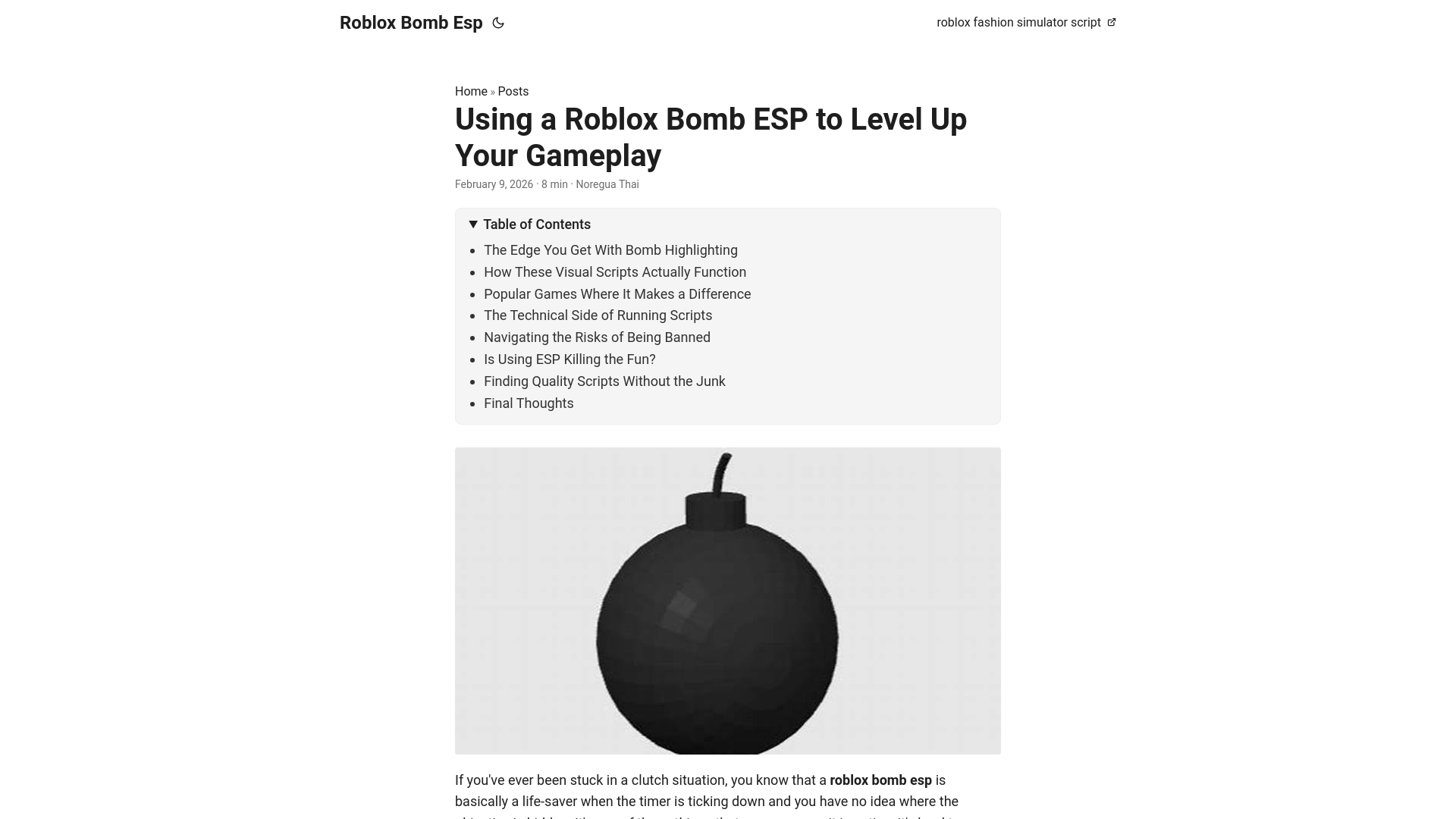 website screenshot of https://roblox-bomb-esp.pages.dev/