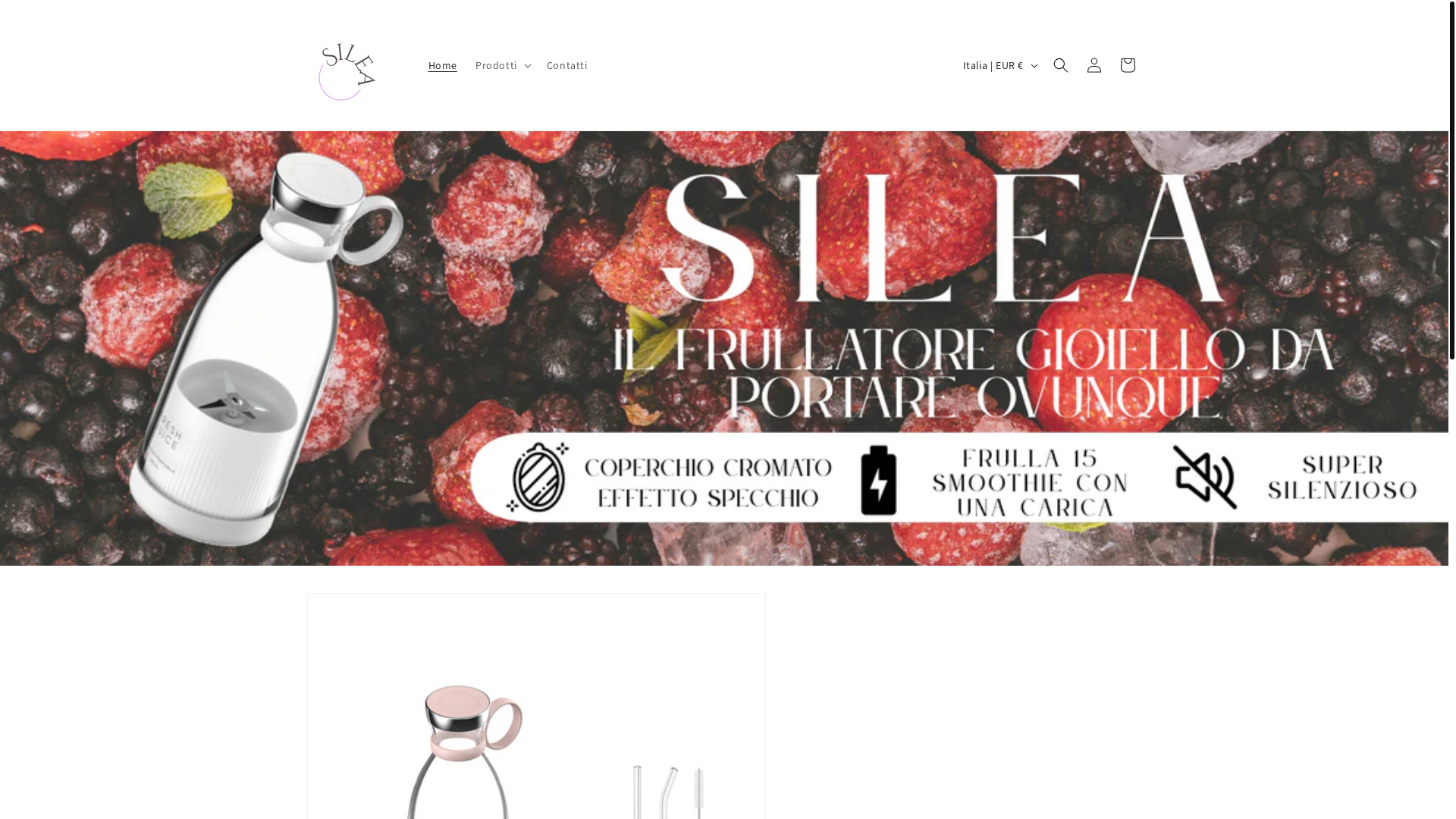 website screenshot of https://sileastore.com/