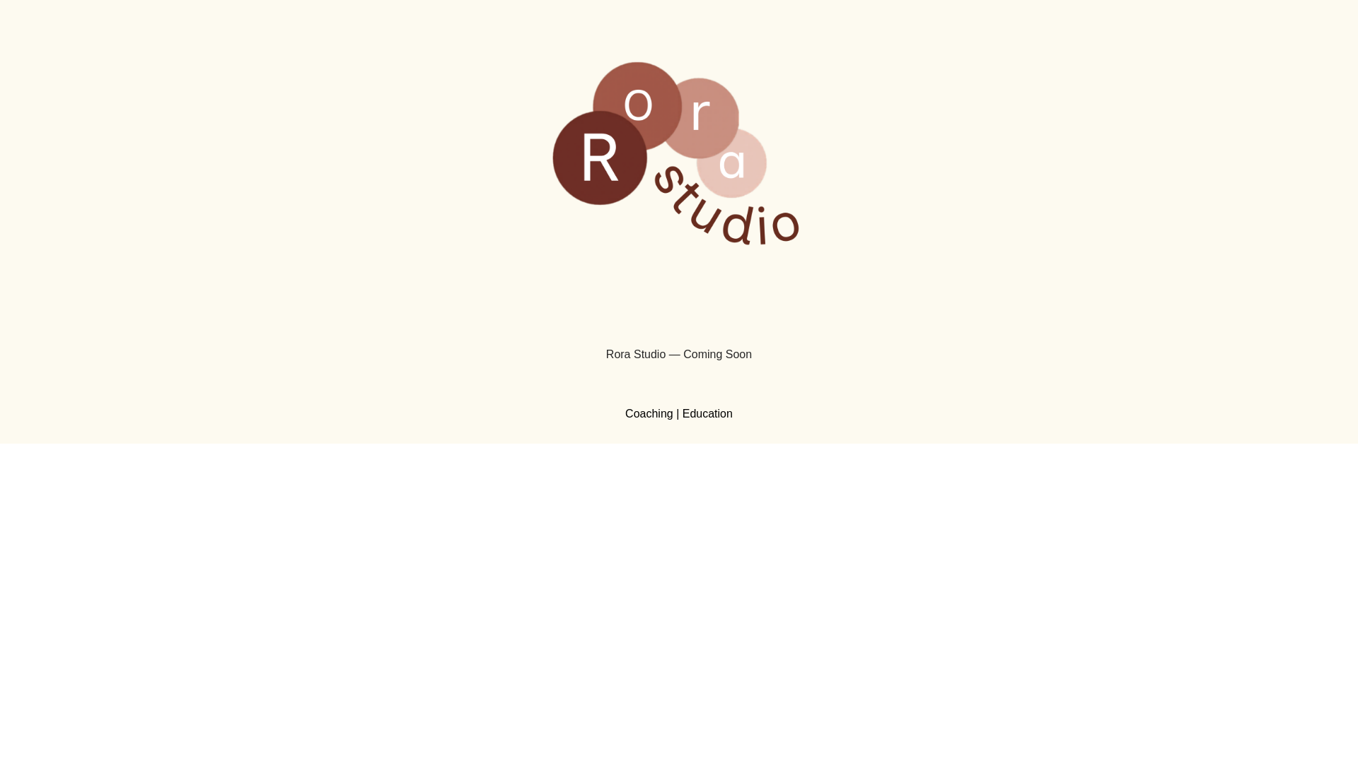 website screenshot of https://rorastudio.co.uk/