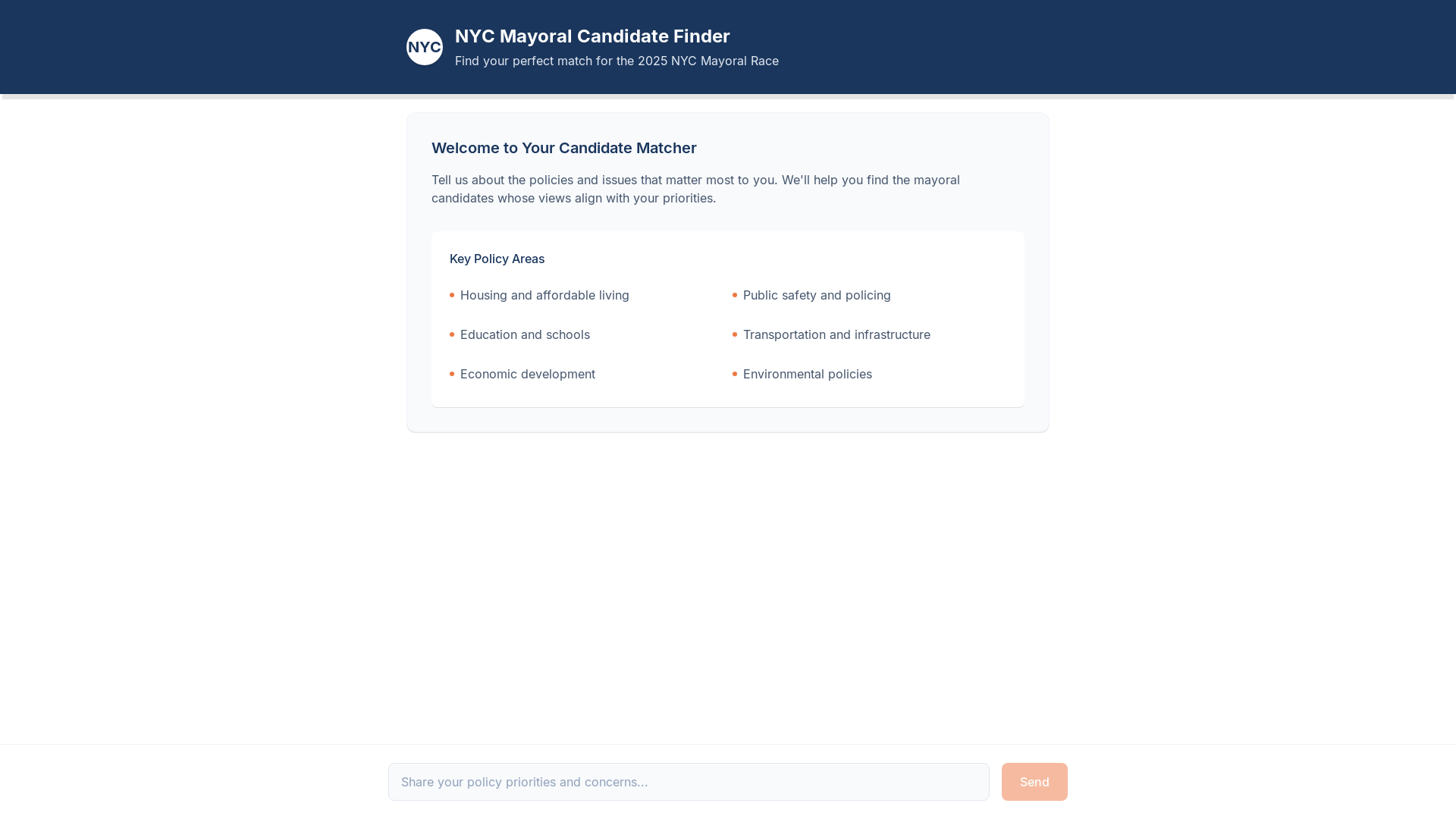 website screenshot of https://candidatefindernyc.net/