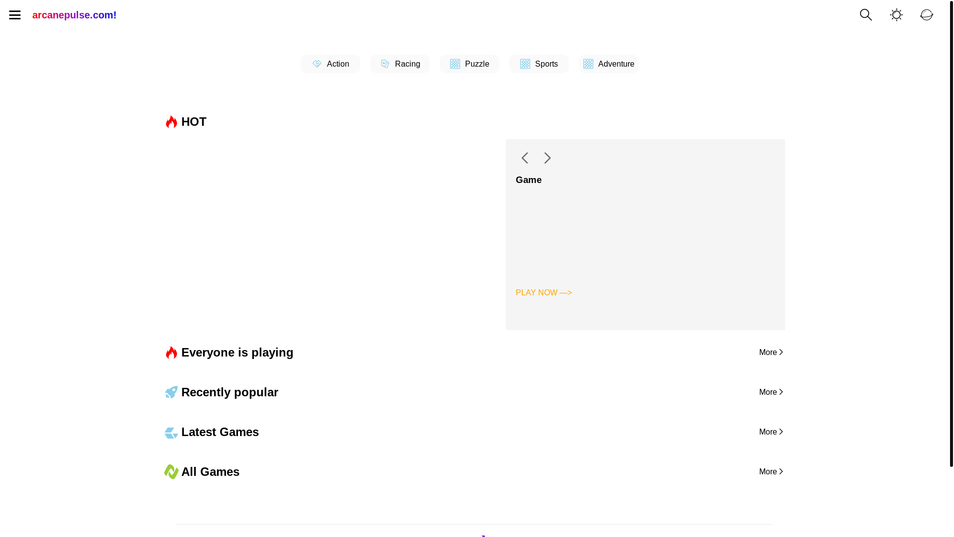 website screenshot of https://stormcleaverheroes.com/