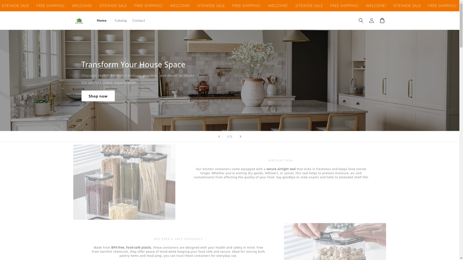 website screenshot of https://thecasacollective.store/