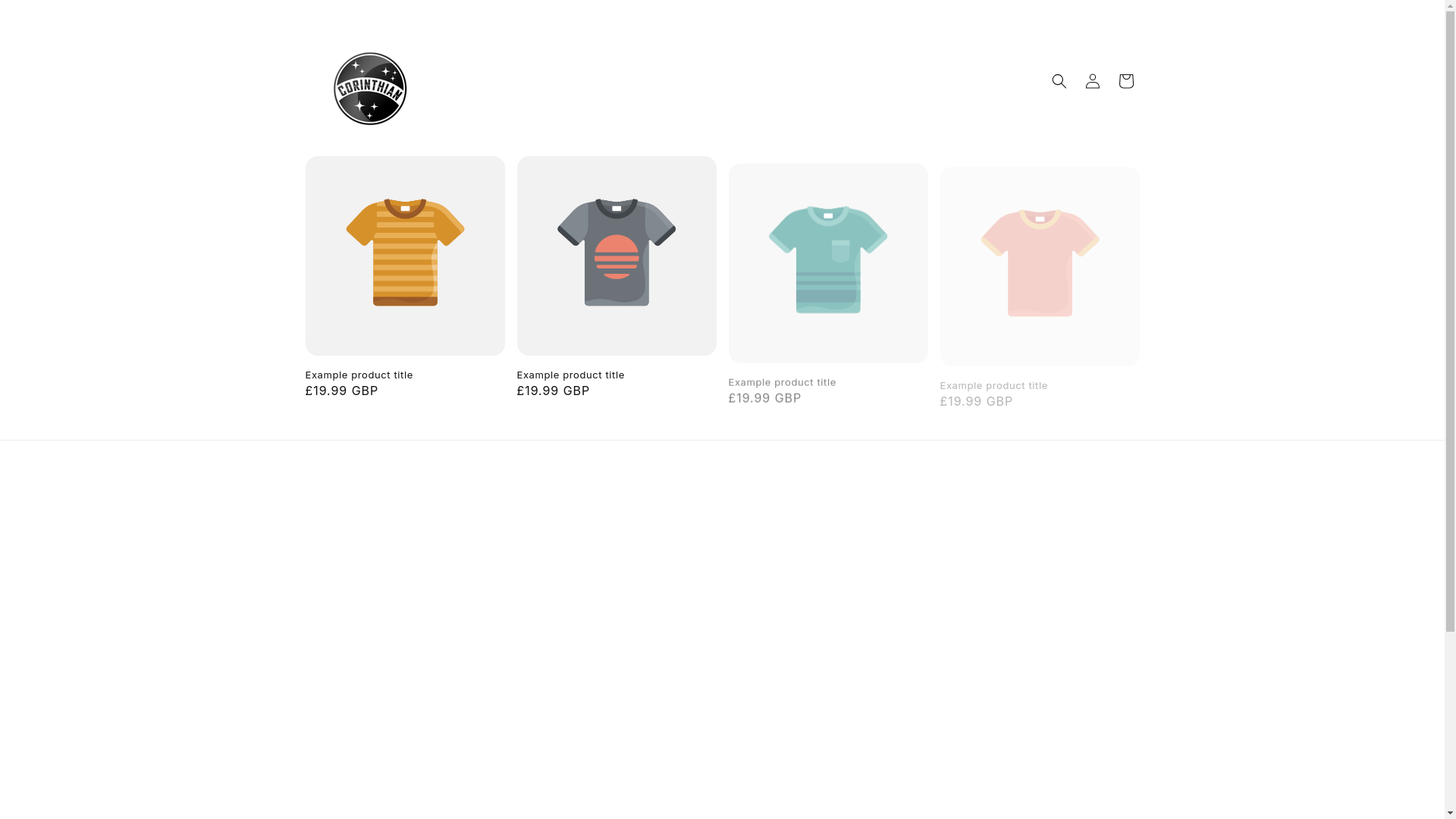 website screenshot of https://crnthn.store/