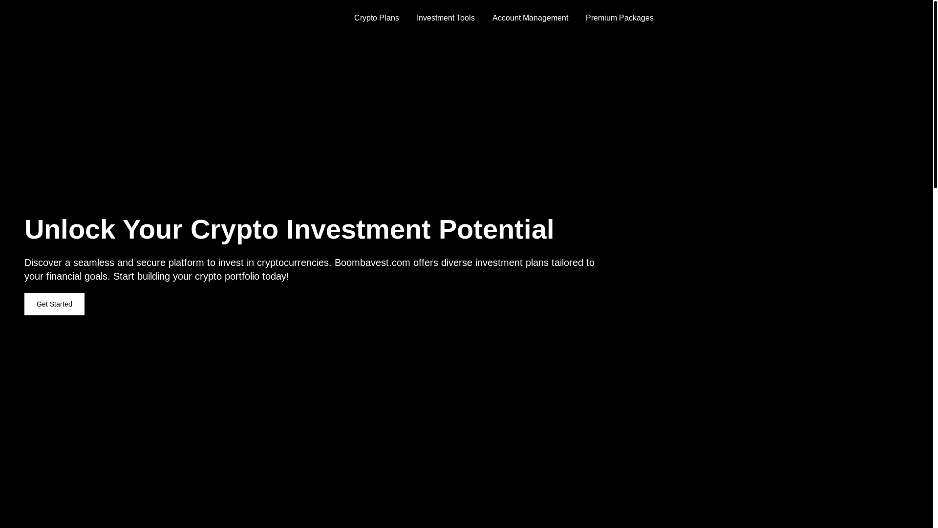 website screenshot of https://boombavest.com/