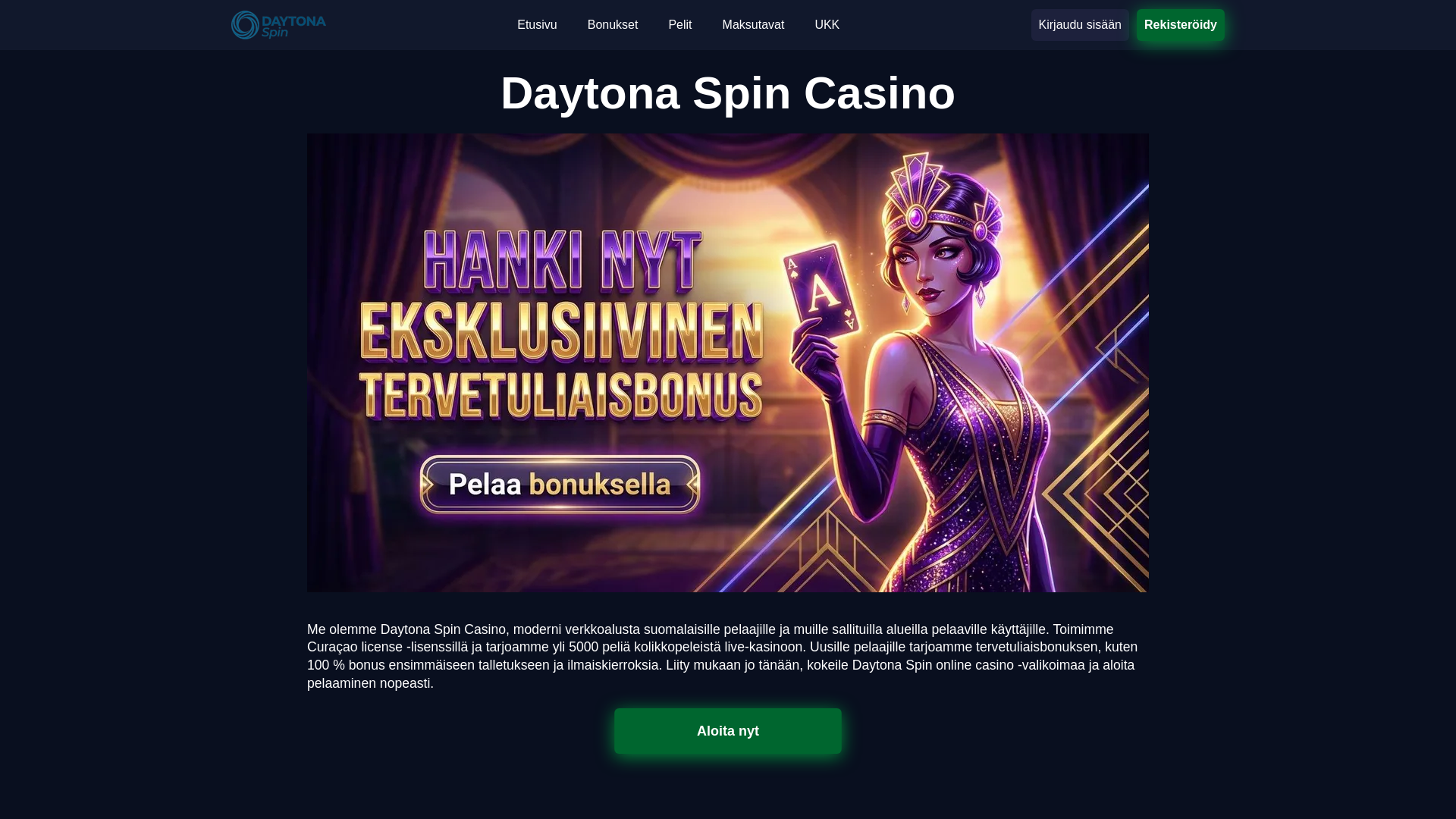 website screenshot of https://daytona-spin-fi-60176.pages.dev/