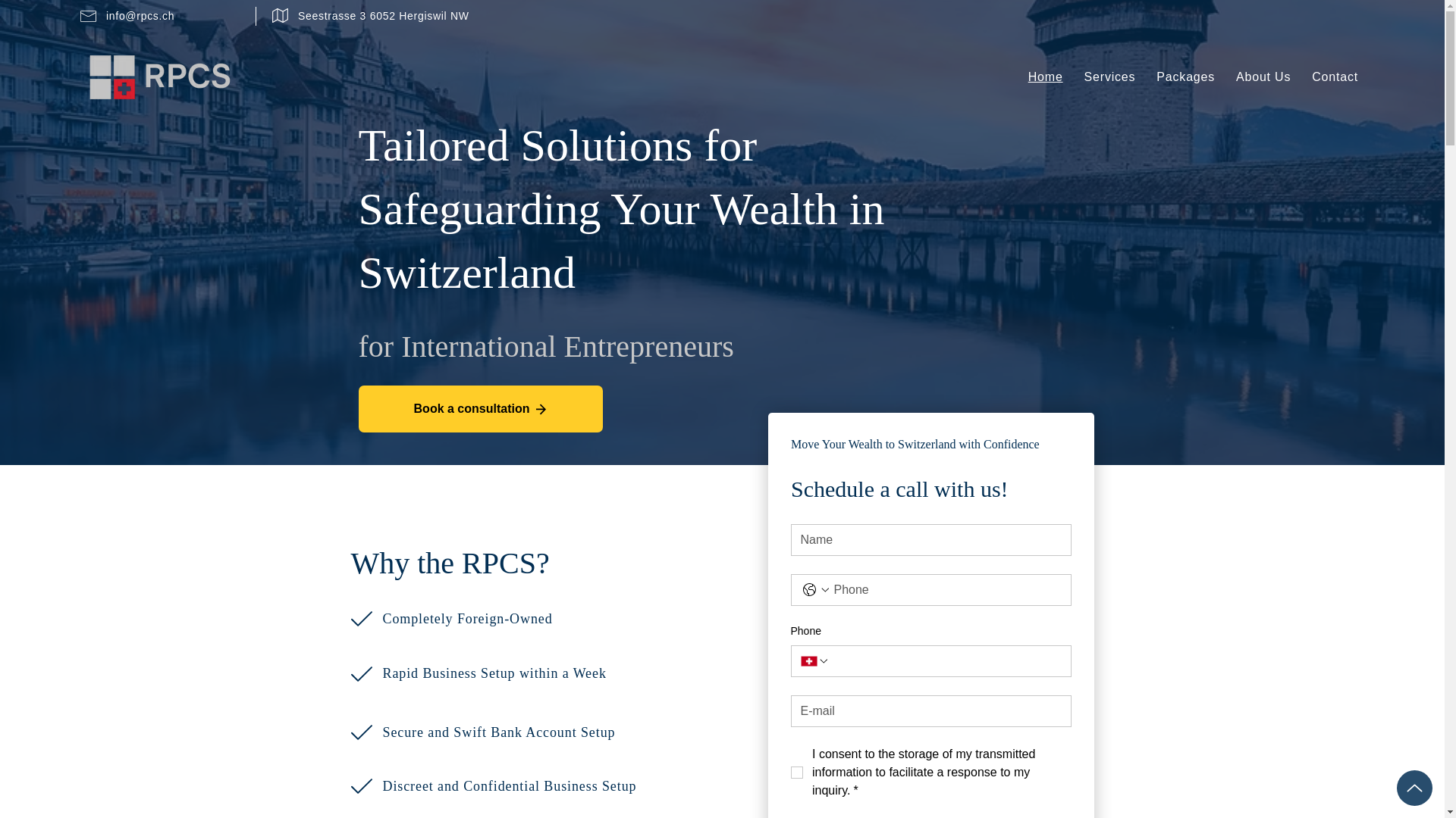 website screenshot of https://rpcsnext.com/