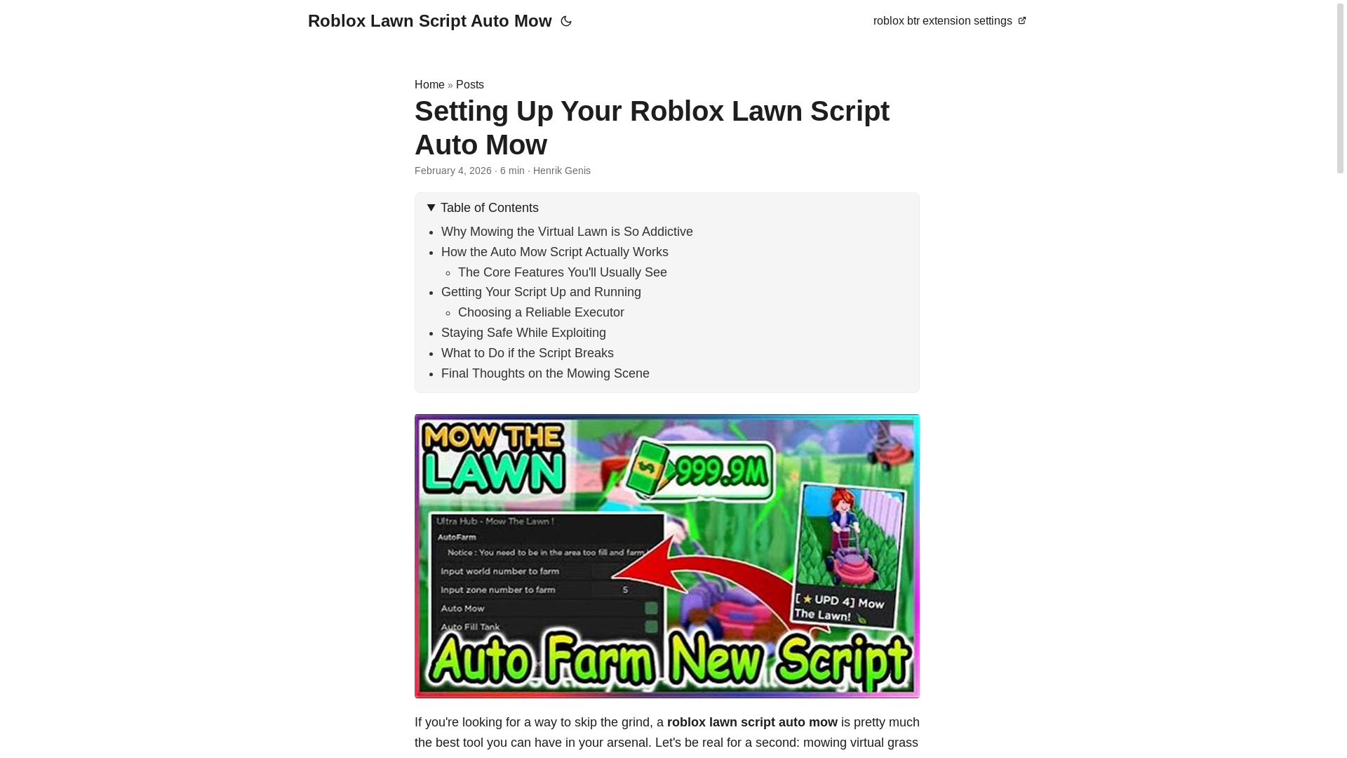 website screenshot of https://roblox-lawn-script-auto-mow.pages.dev/