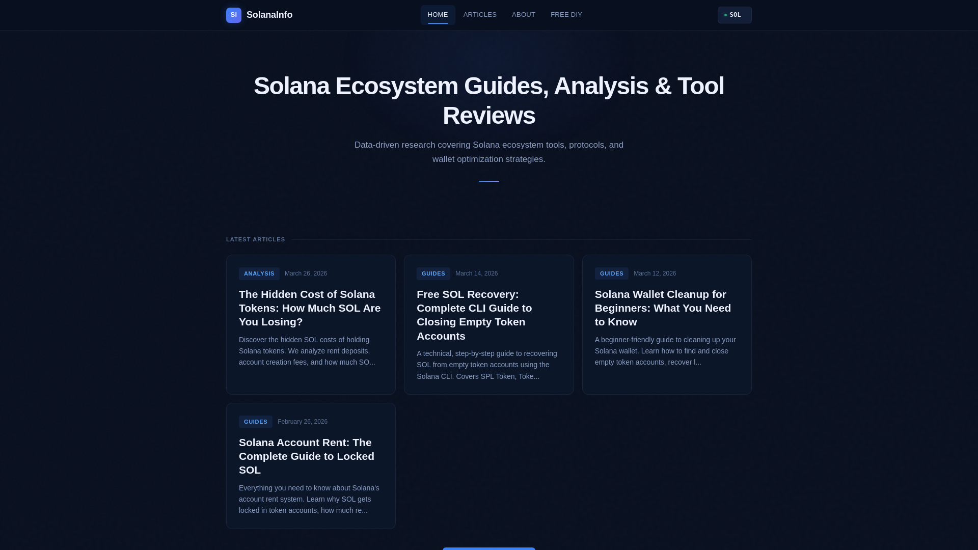 website screenshot of https://solanainfoorg.pages.dev/