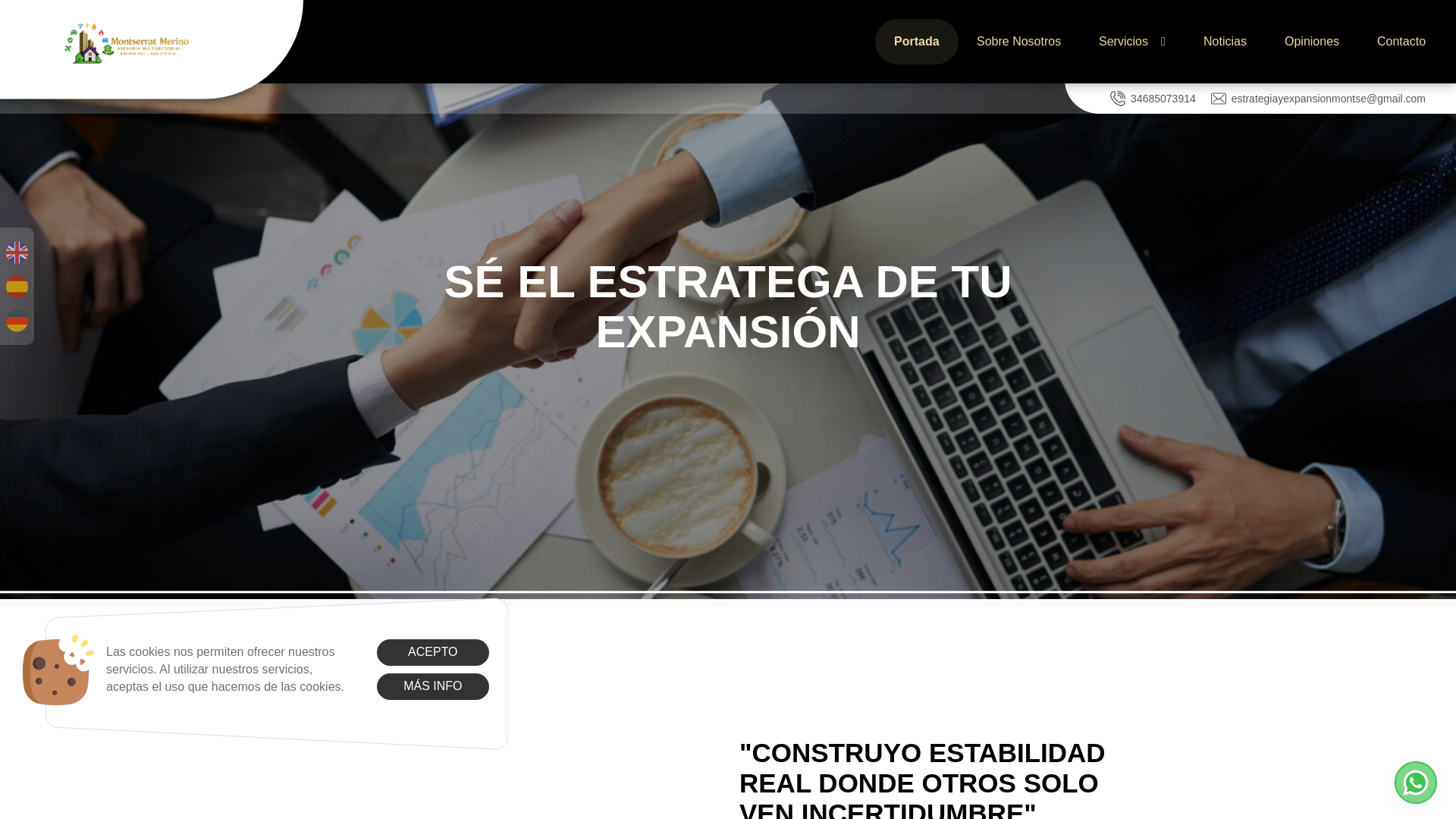 website screenshot of https://emprendeconmotsemerino.com/