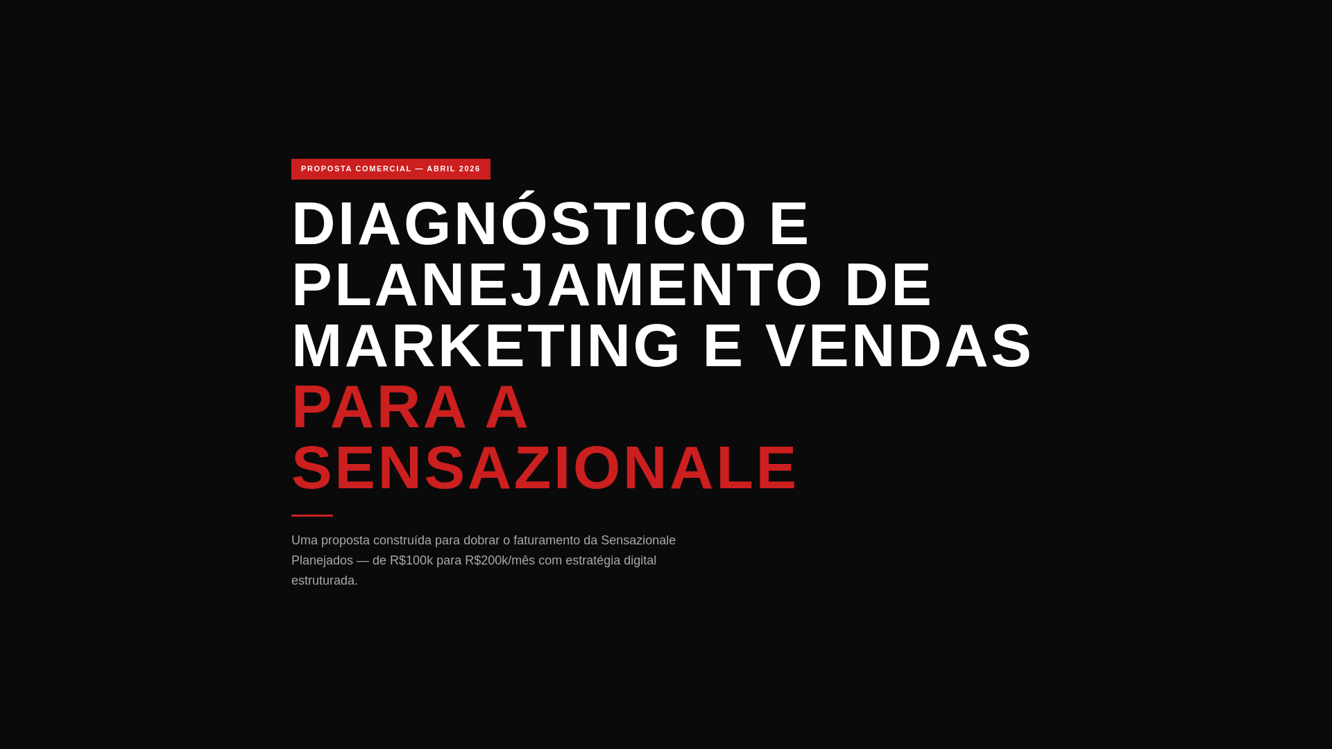 website screenshot of https://sensazionale-v4.pages.dev/