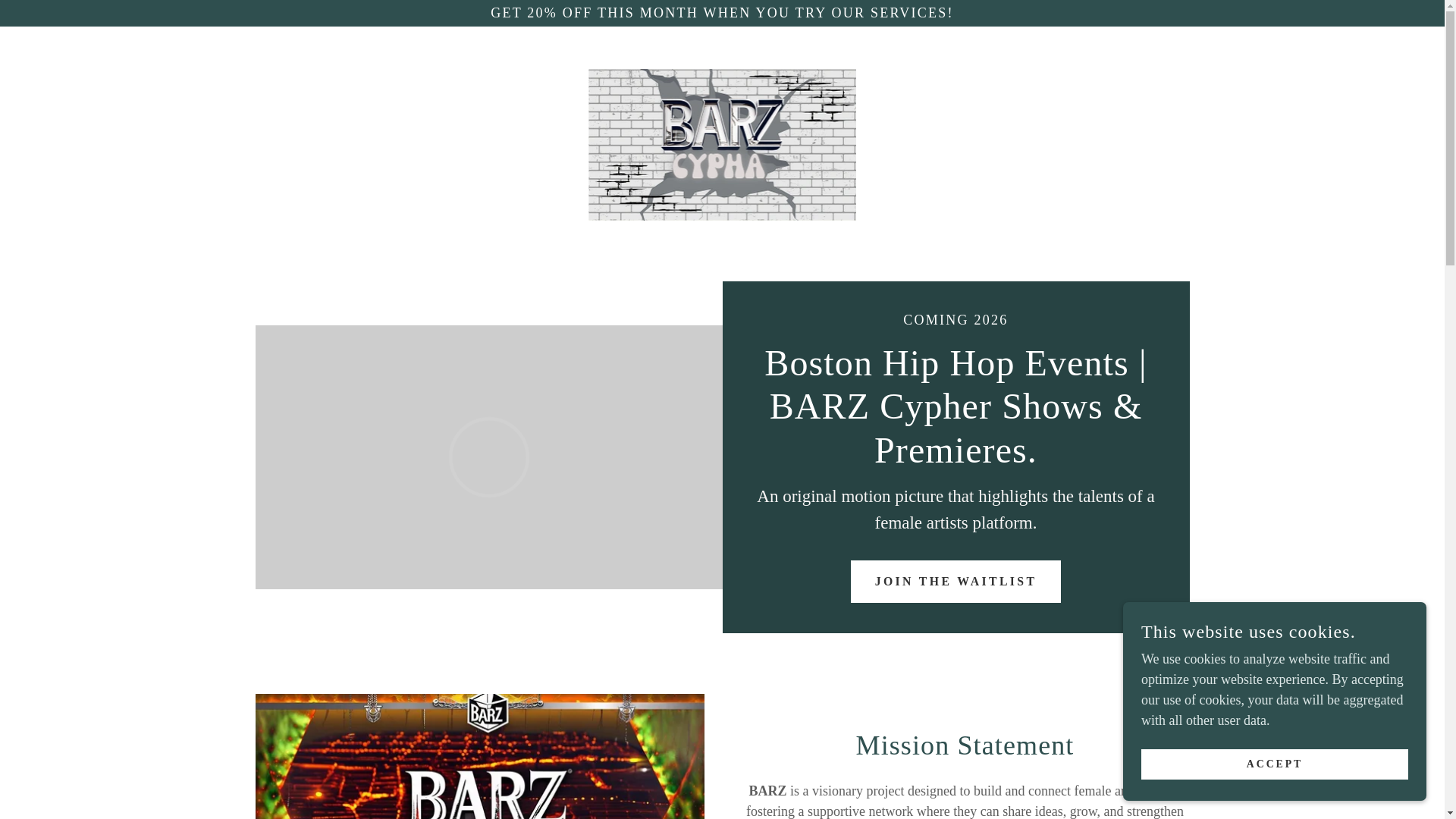 website screenshot of https://barzcypha.com/