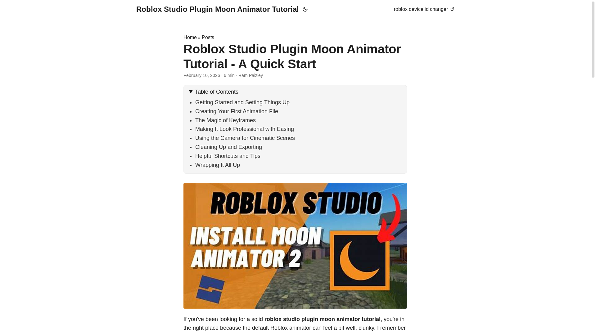 website screenshot of https://roblox-studio-plugin-moon-animator-tutorial.pages.dev/