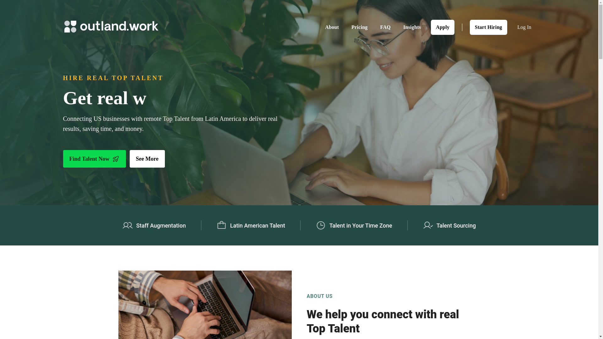 website screenshot of https://outland-work.pages.dev/